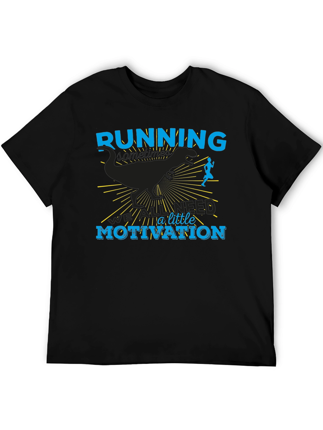 Running T-Shirt Dinosaur Motivation