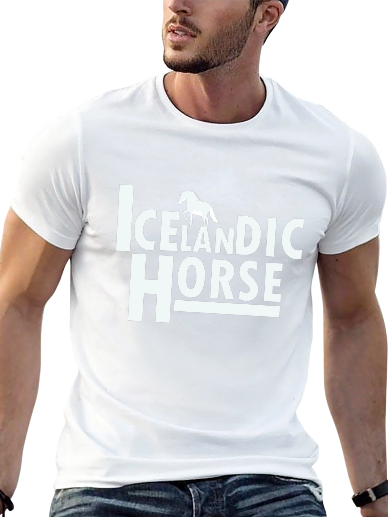 Icelandic Horse Graphic Tee - Unisex