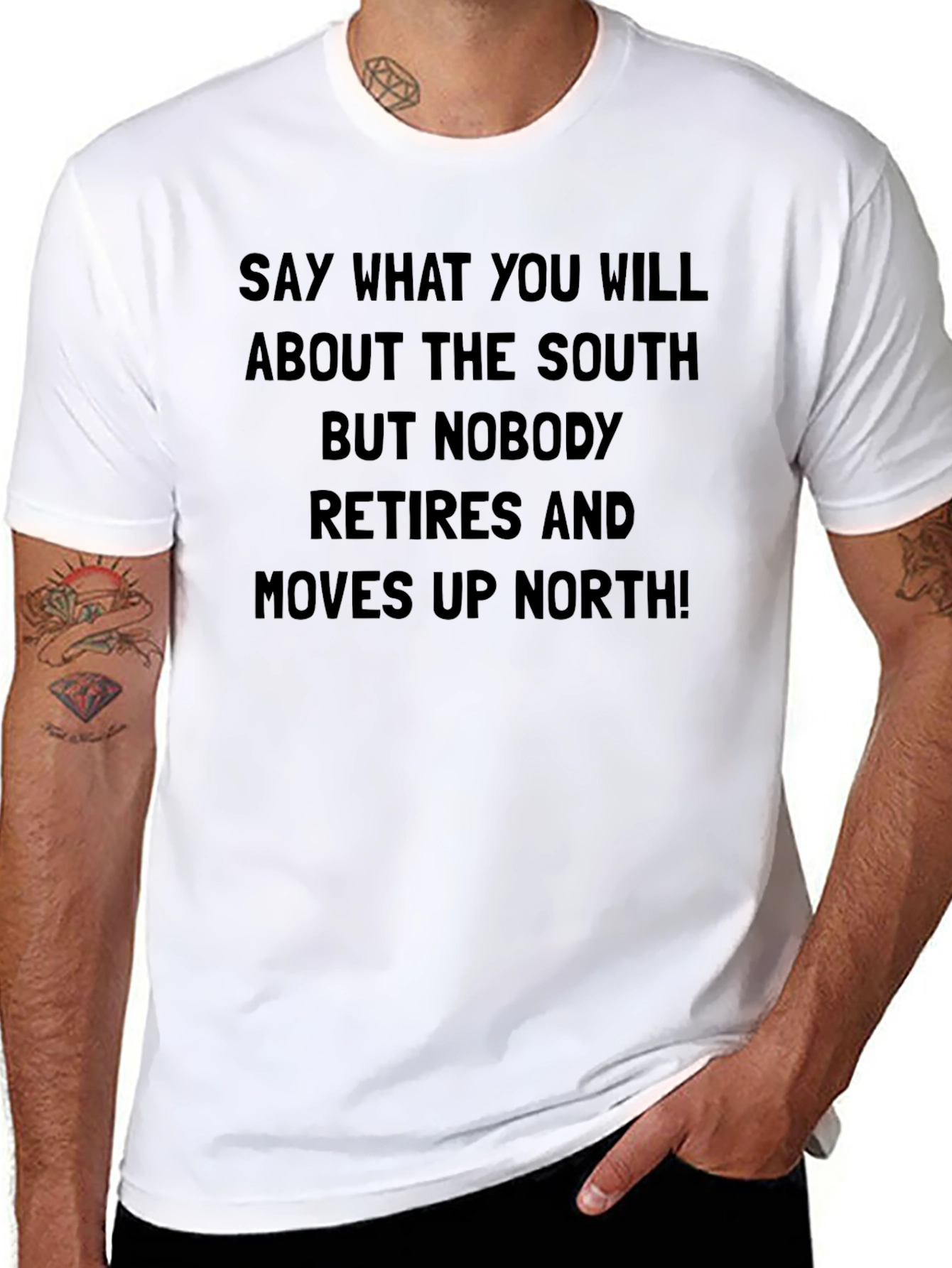 Southern Pride T-Shirt - Nobody Retires Up North