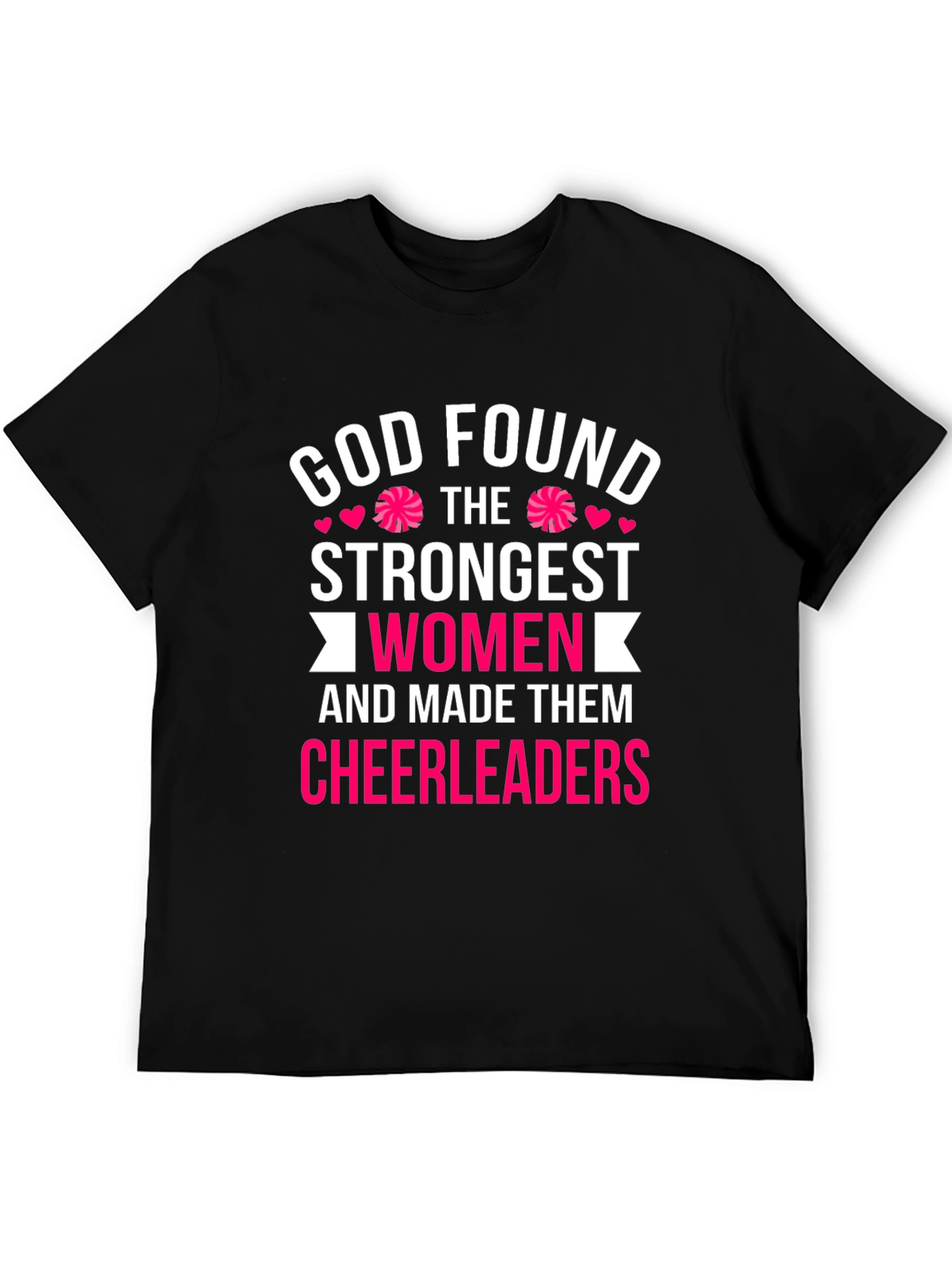 Cheerleader Strong Womens Graphic T-Shirt