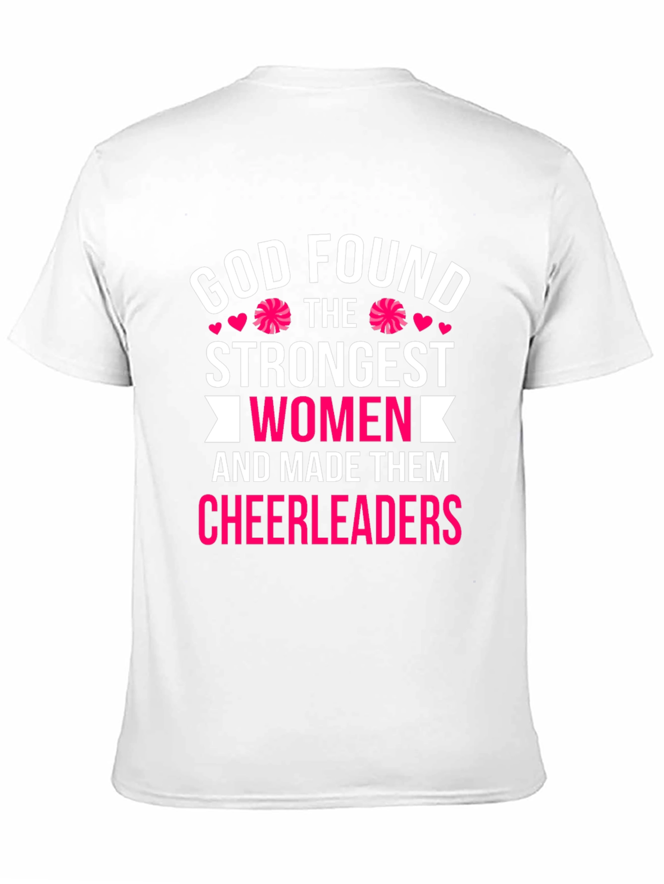 Cheerleader Strong Womens Graphic T-Shirt