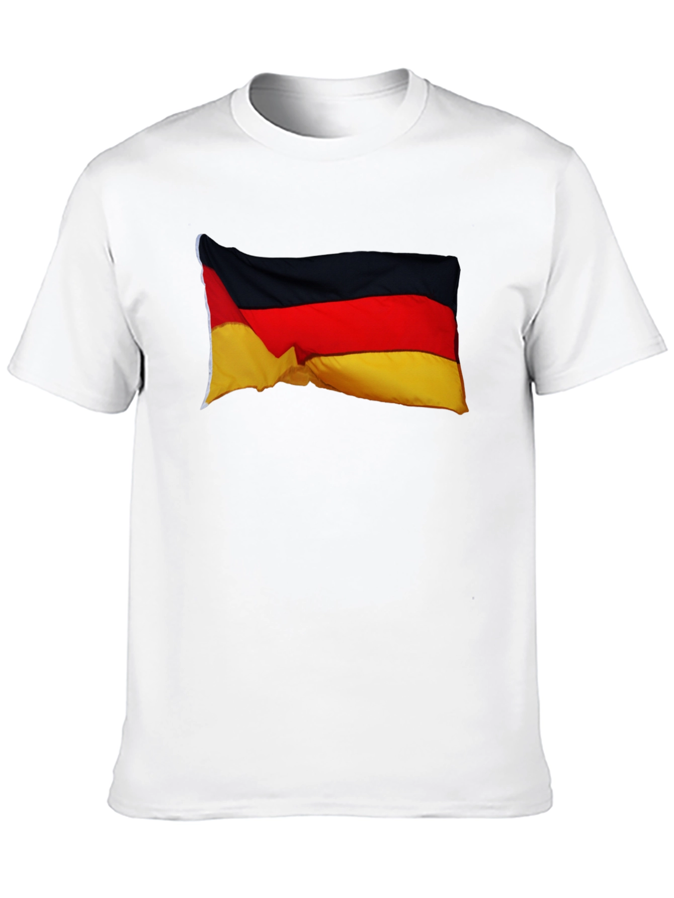 Germany Flag Graphic T-Shirt - Black