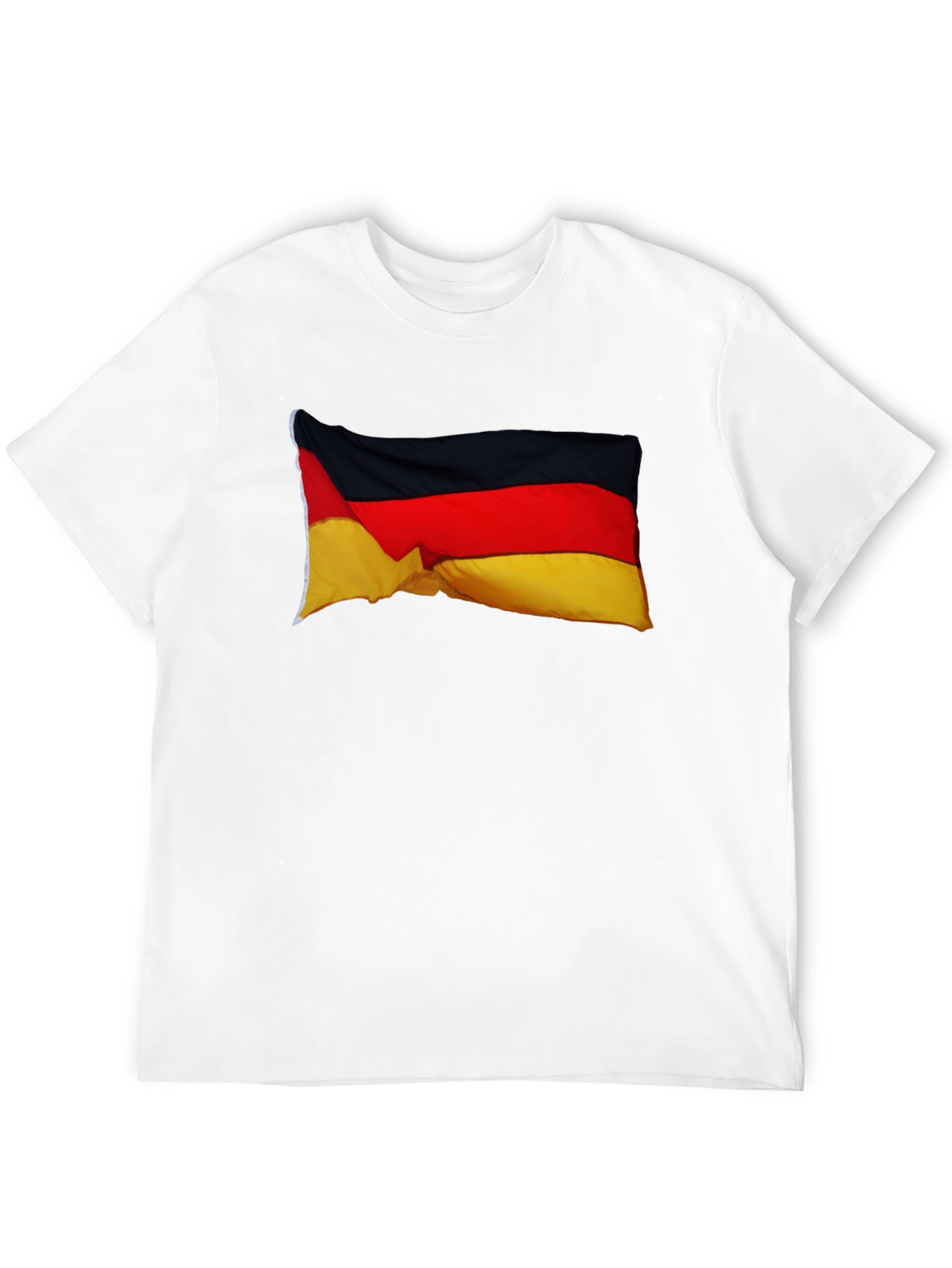 Germany Flag Graphic T-Shirt - Black