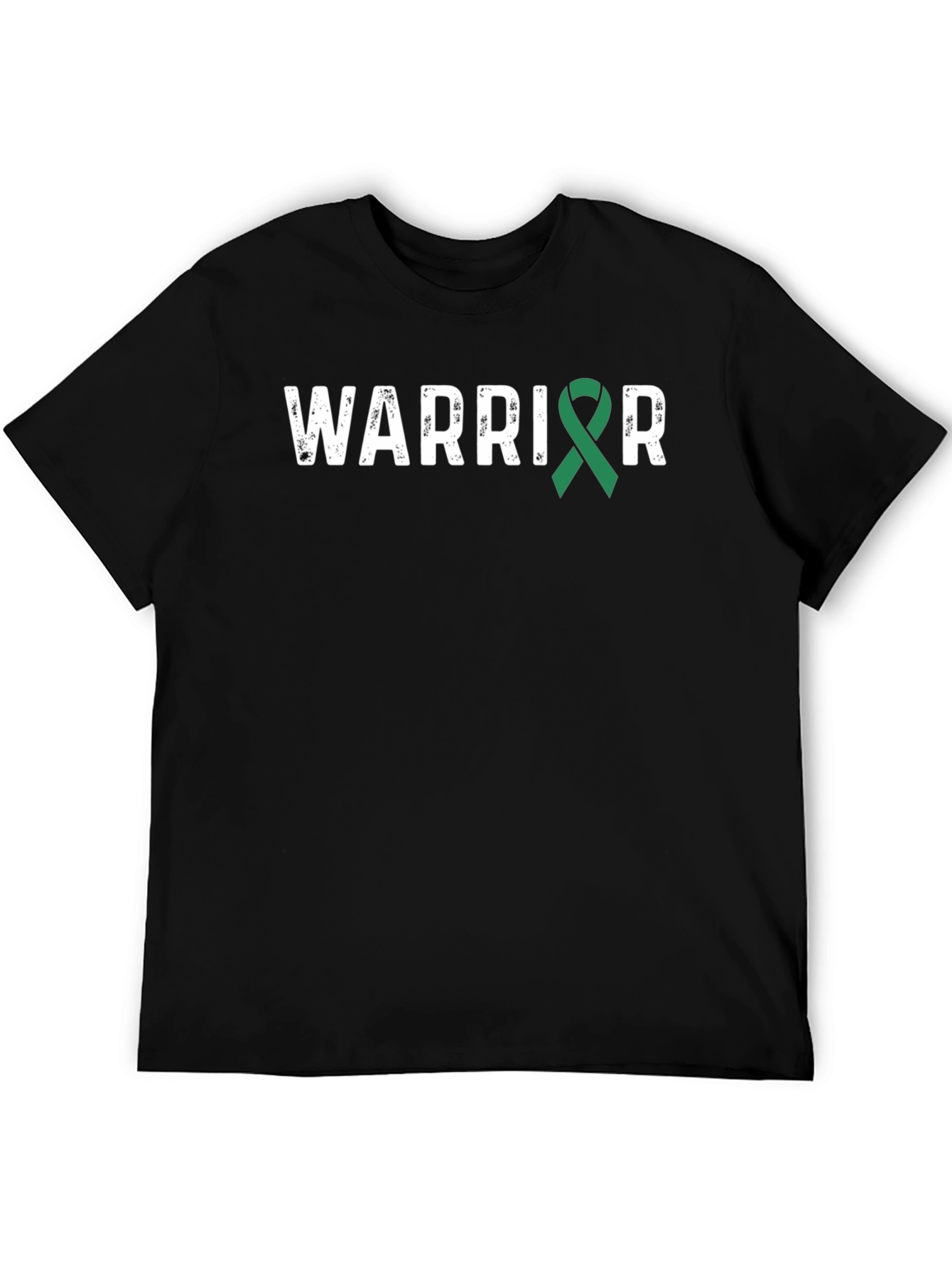 Warrior Ribbon Graphic Tee - Black