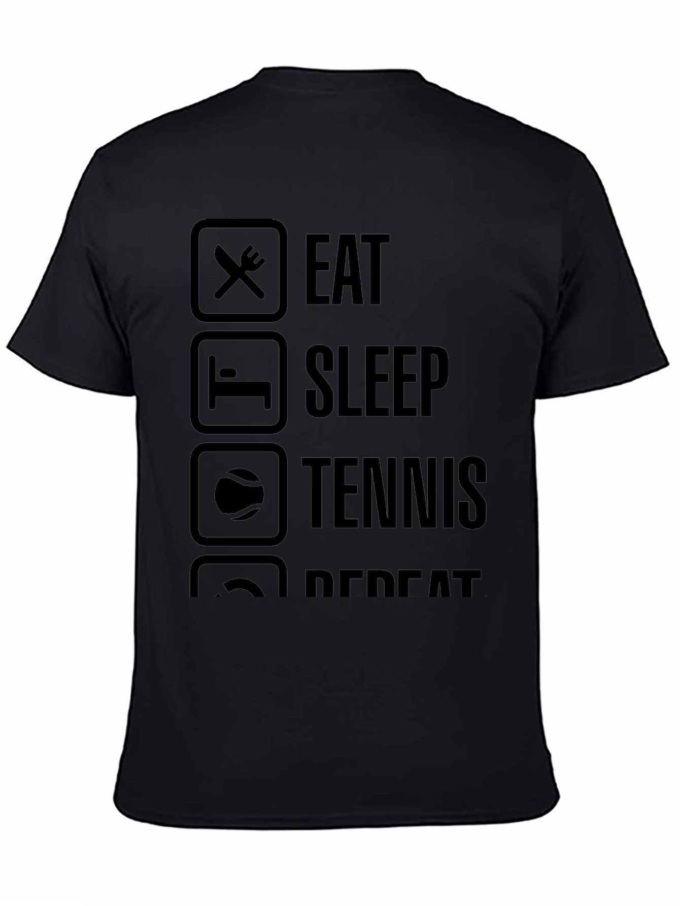 Eat Sleep Tennis Repeat T-Shirt