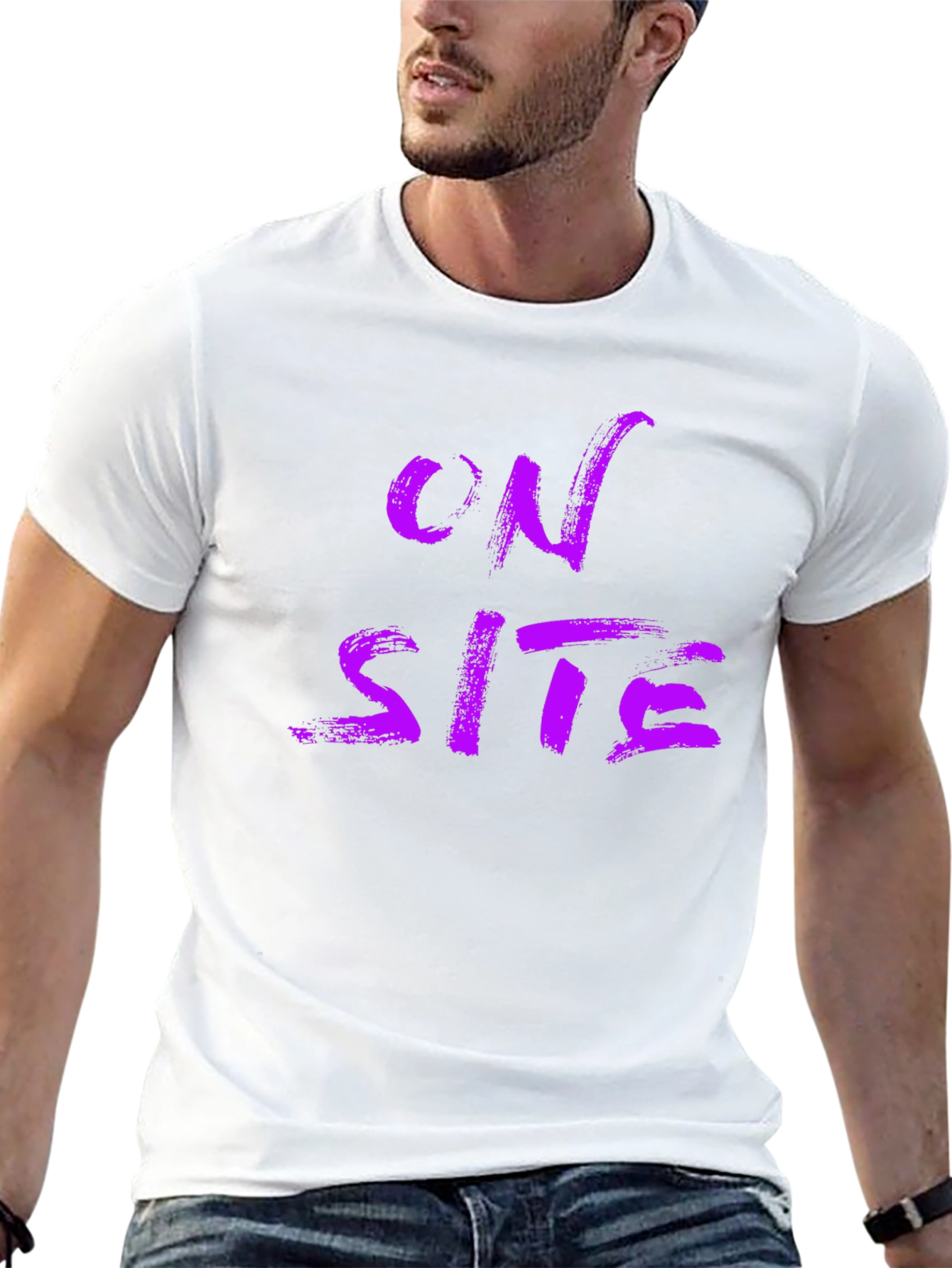 On Site Graphic Tee - Bold Statement Shirt