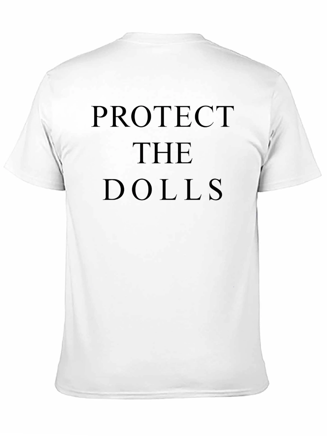 Protect The Dolls Graphic Tee - Stylish Comfort
