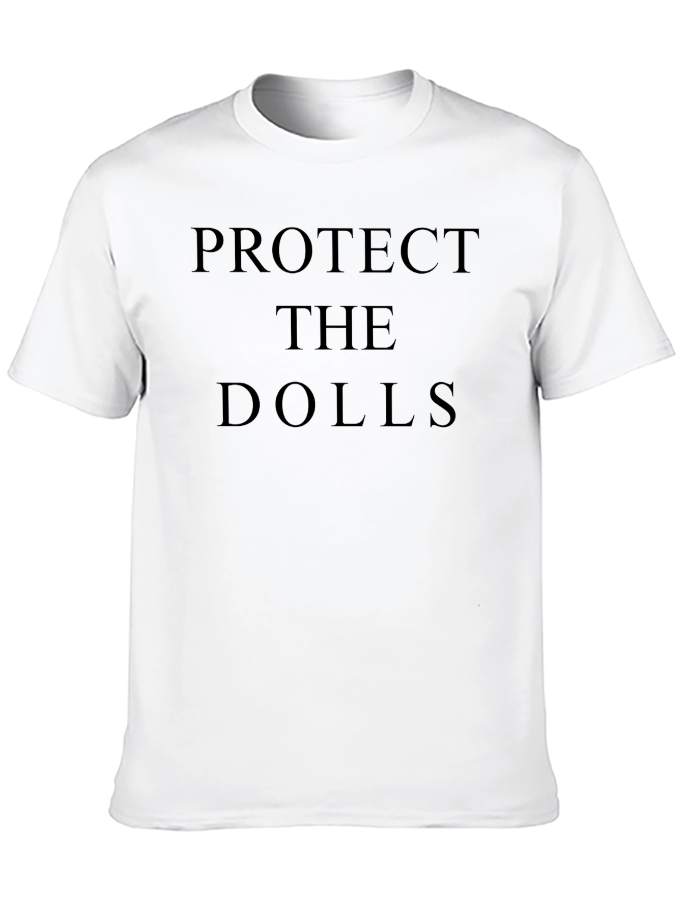 Protect The Dolls Graphic Tee - Stylish Comfort