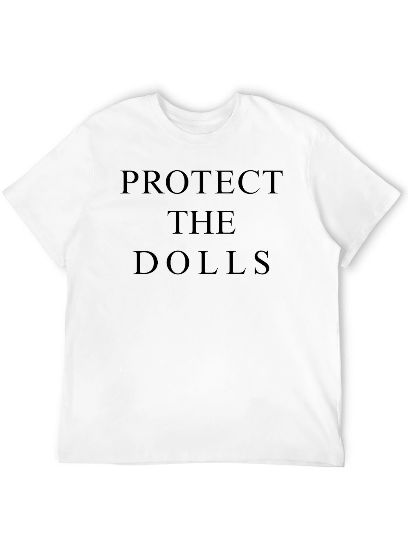 Protect The Dolls Graphic Tee - Stylish Comfort