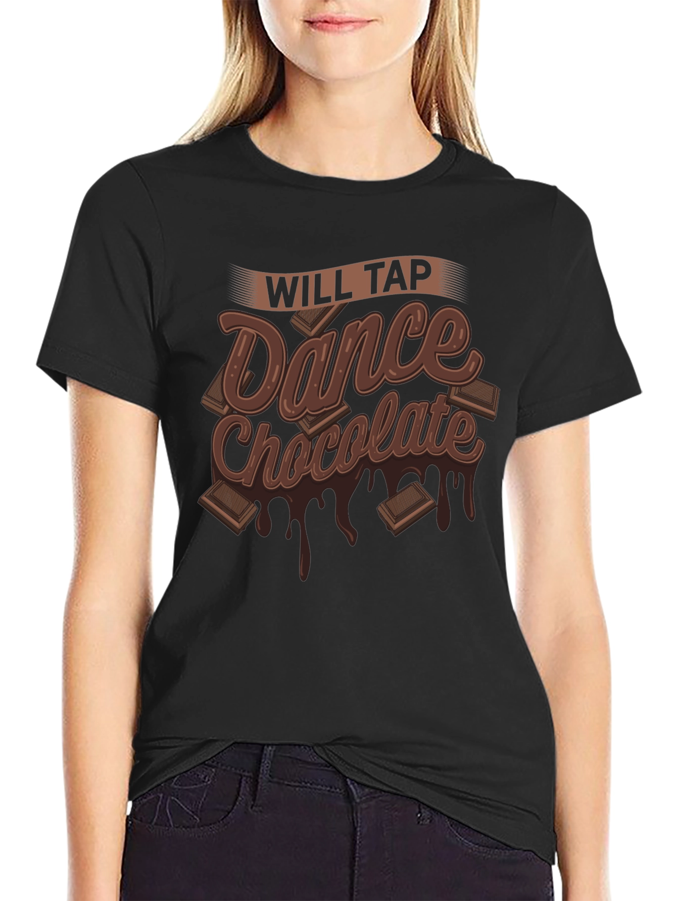 Will Tap Dance Chocolate Graphic T-Shirt