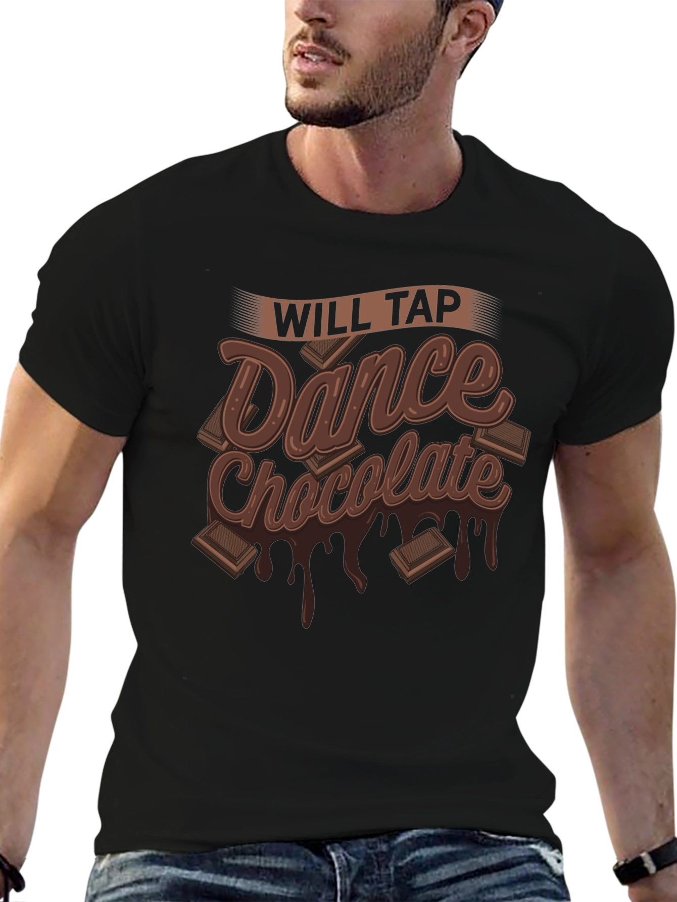 Will Tap Dance Chocolate Graphic T-Shirt