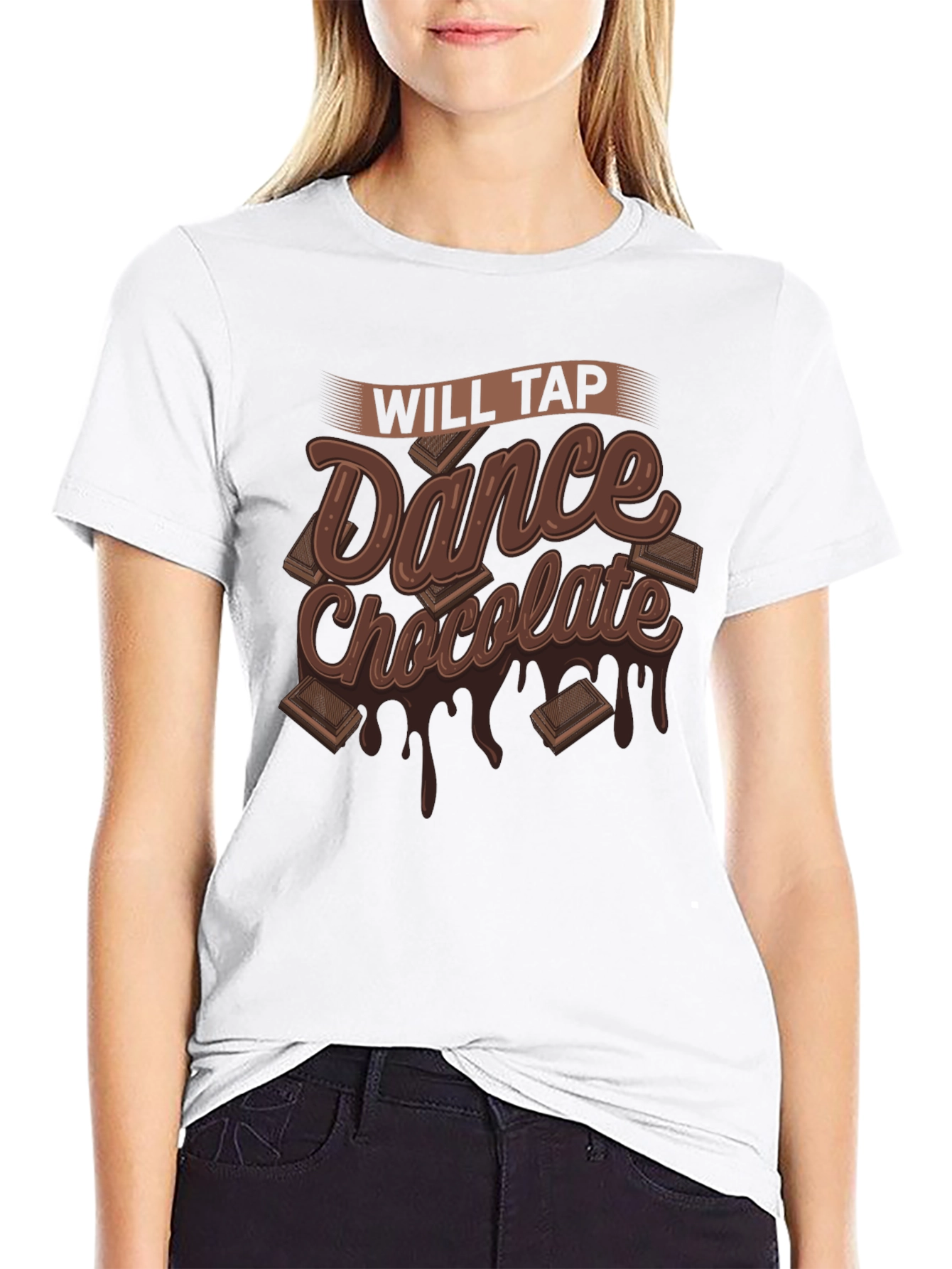 Will Tap Dance Chocolate Graphic T-Shirt