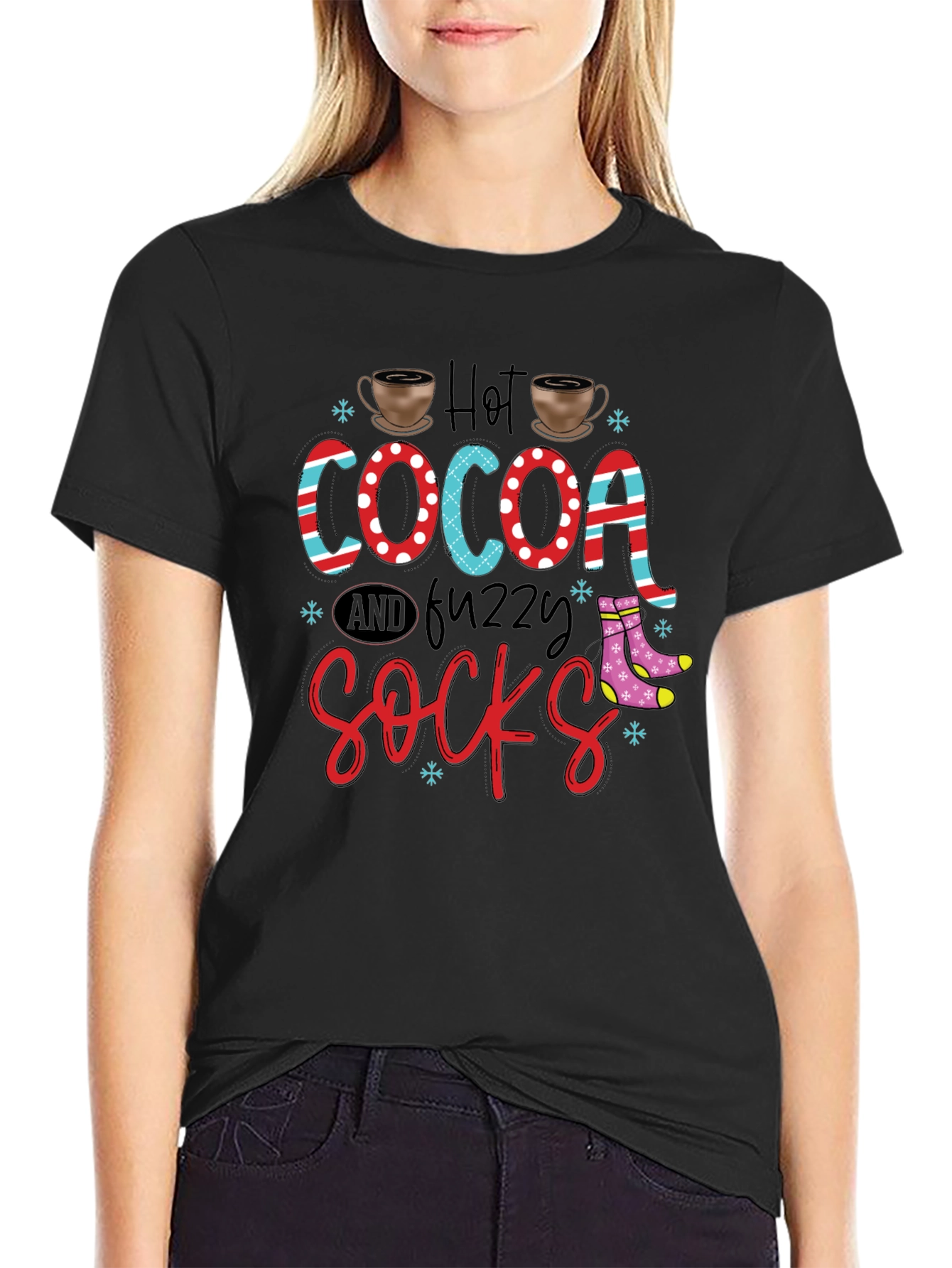 Hot Cocoa and Fuzzy Socks T-Shirt