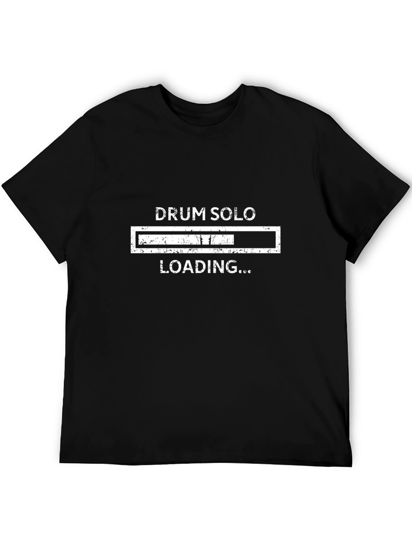 Drum Solo Loading Graphic Tee - Musicians Humor