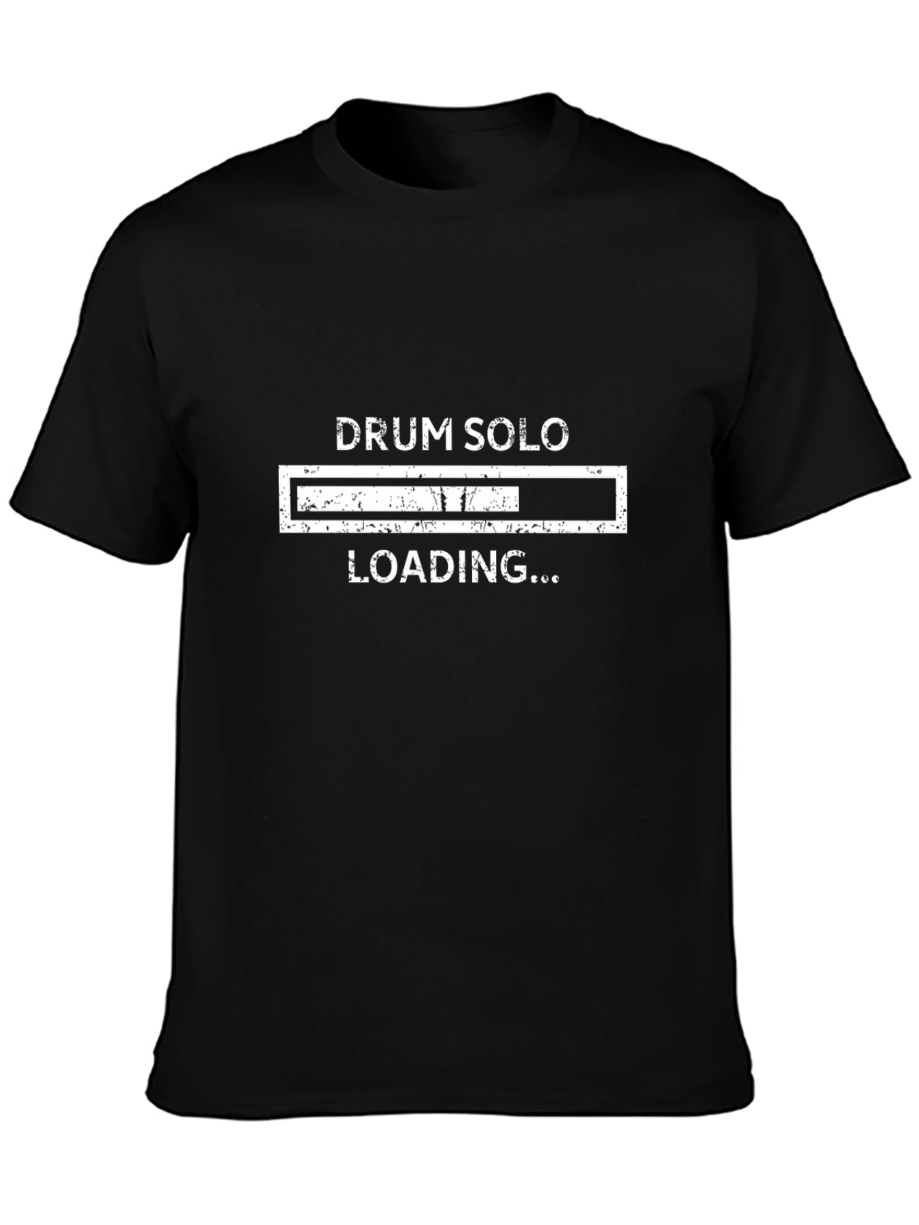 Drum Solo Loading Graphic Tee - Musicians Humor