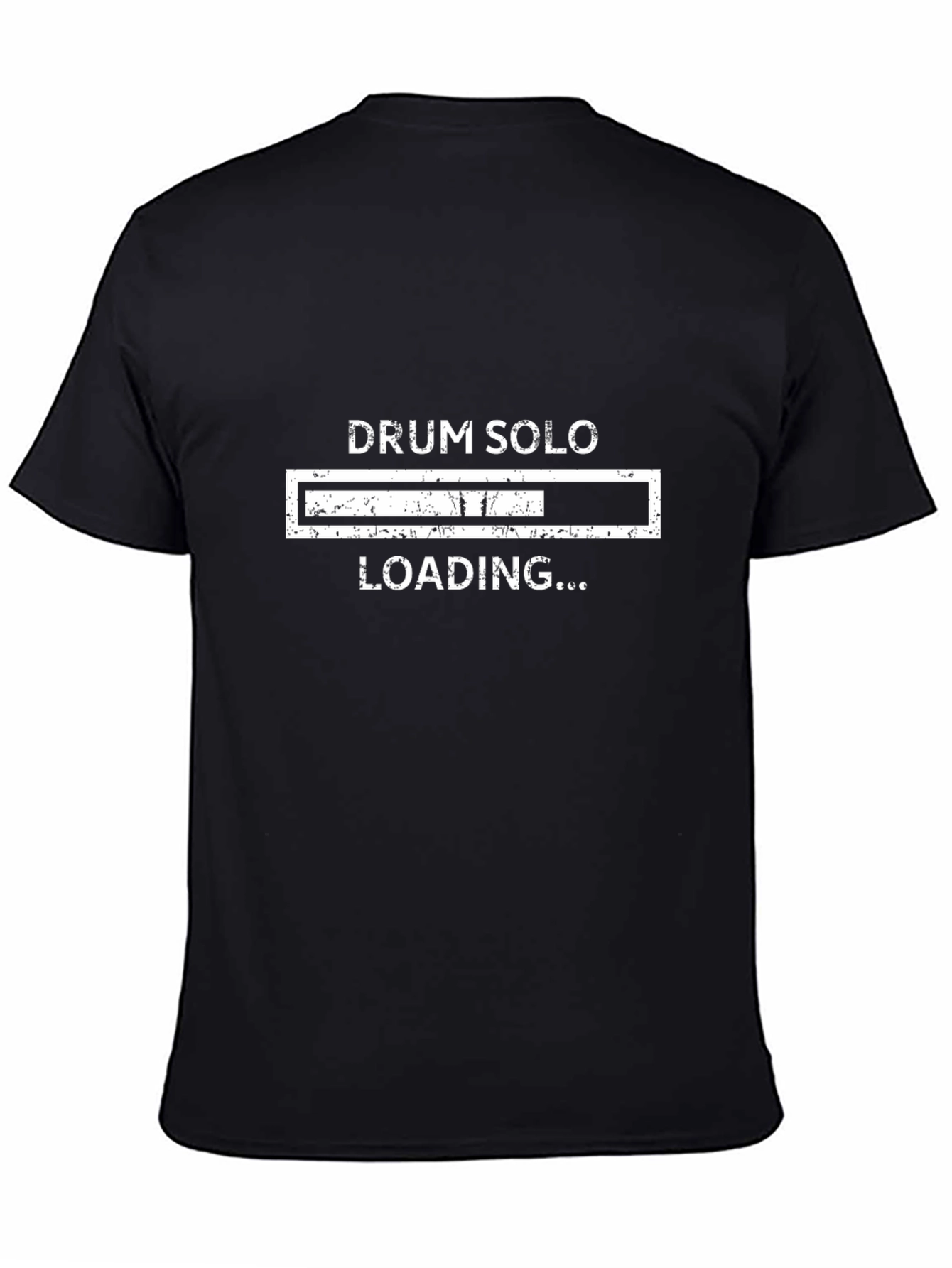 Drum Solo Loading Graphic Tee - Musicians Humor