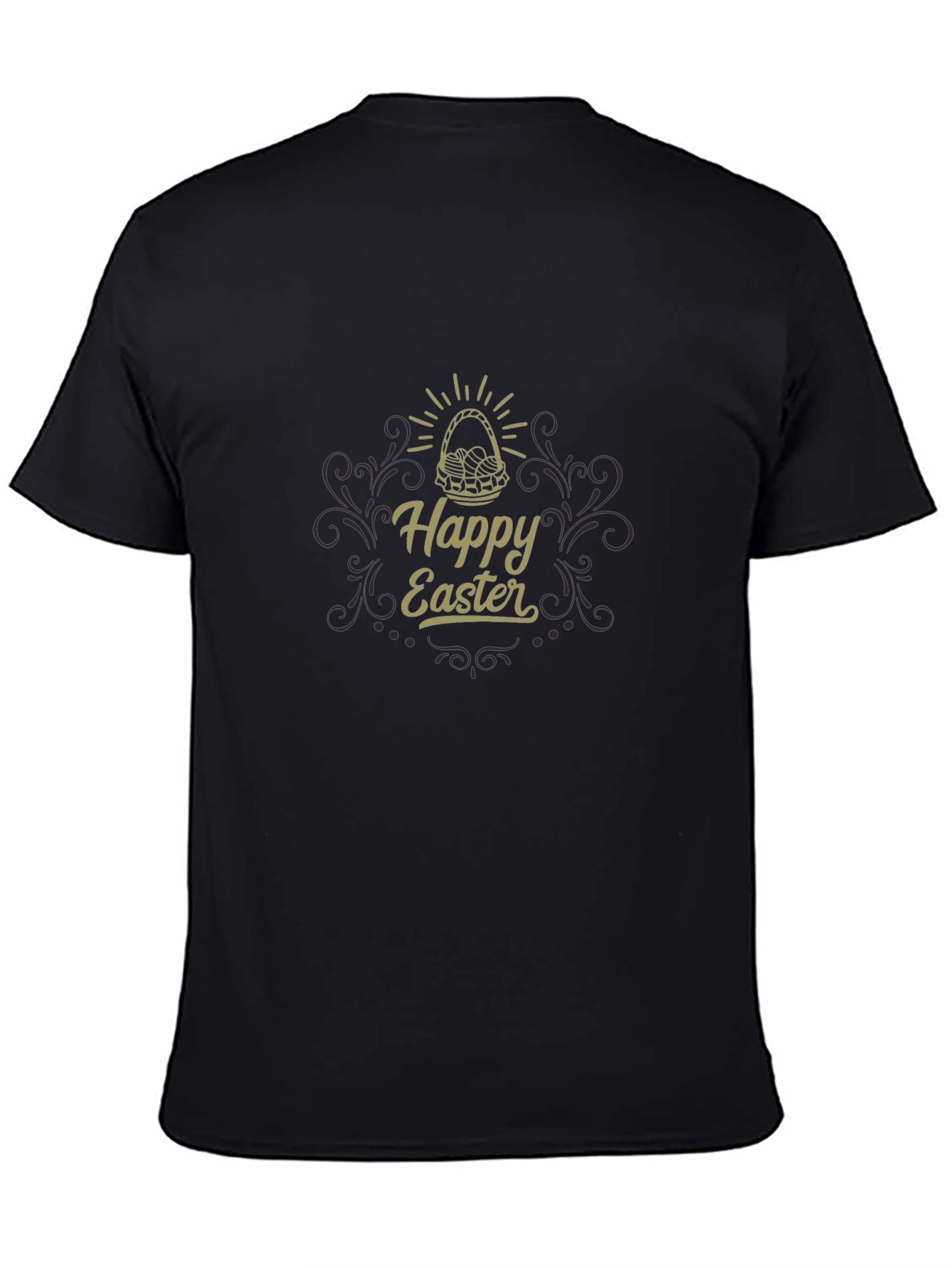 Happy Easter T-Shirt - Easter Basket Design