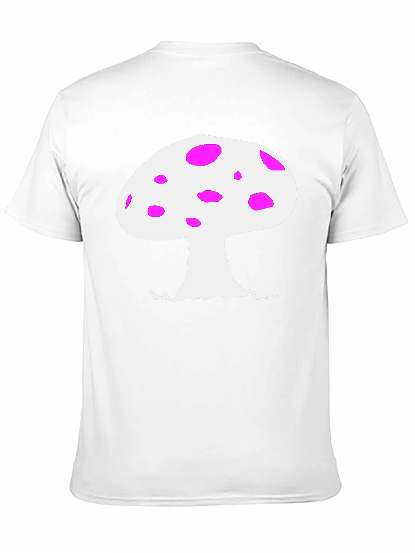 Mushroom Graphic Tee - Black Casual Shirt