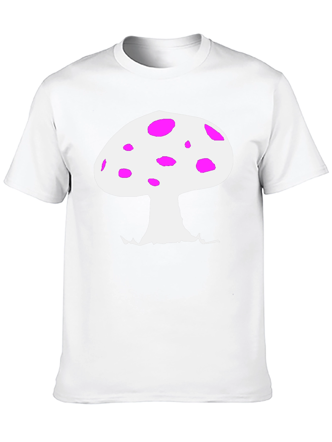 Mushroom Graphic Tee - Black Casual Shirt