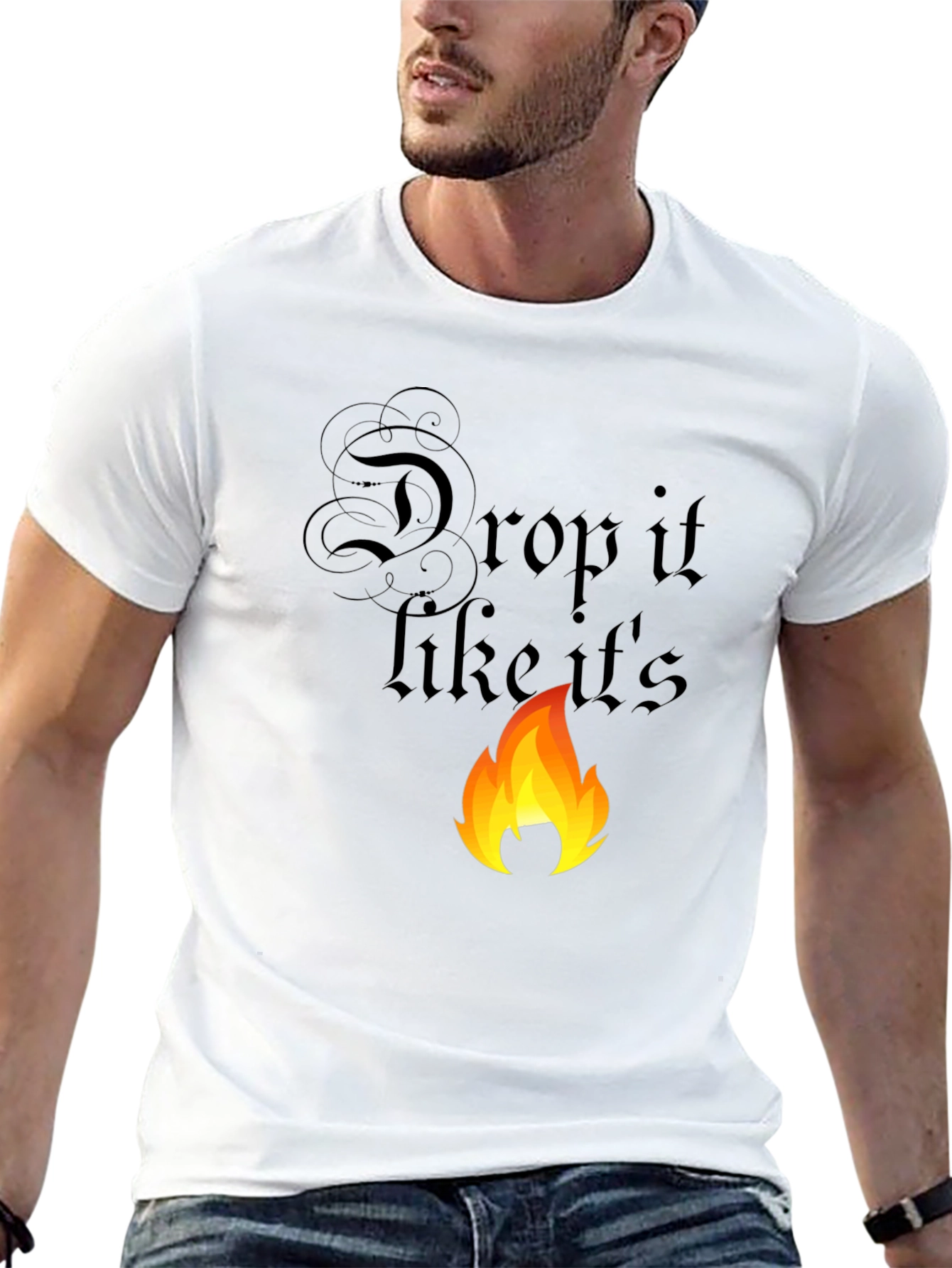 Drop It Like Its Hot Graphic Tee