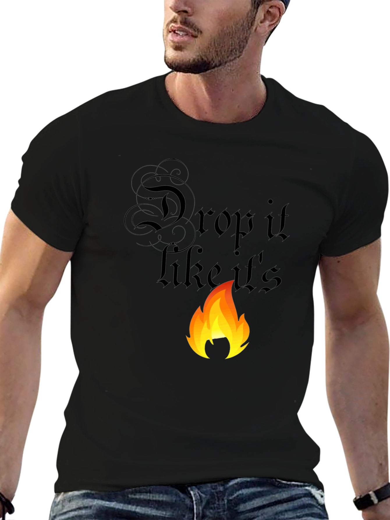 Drop It Like Its Hot Graphic Tee