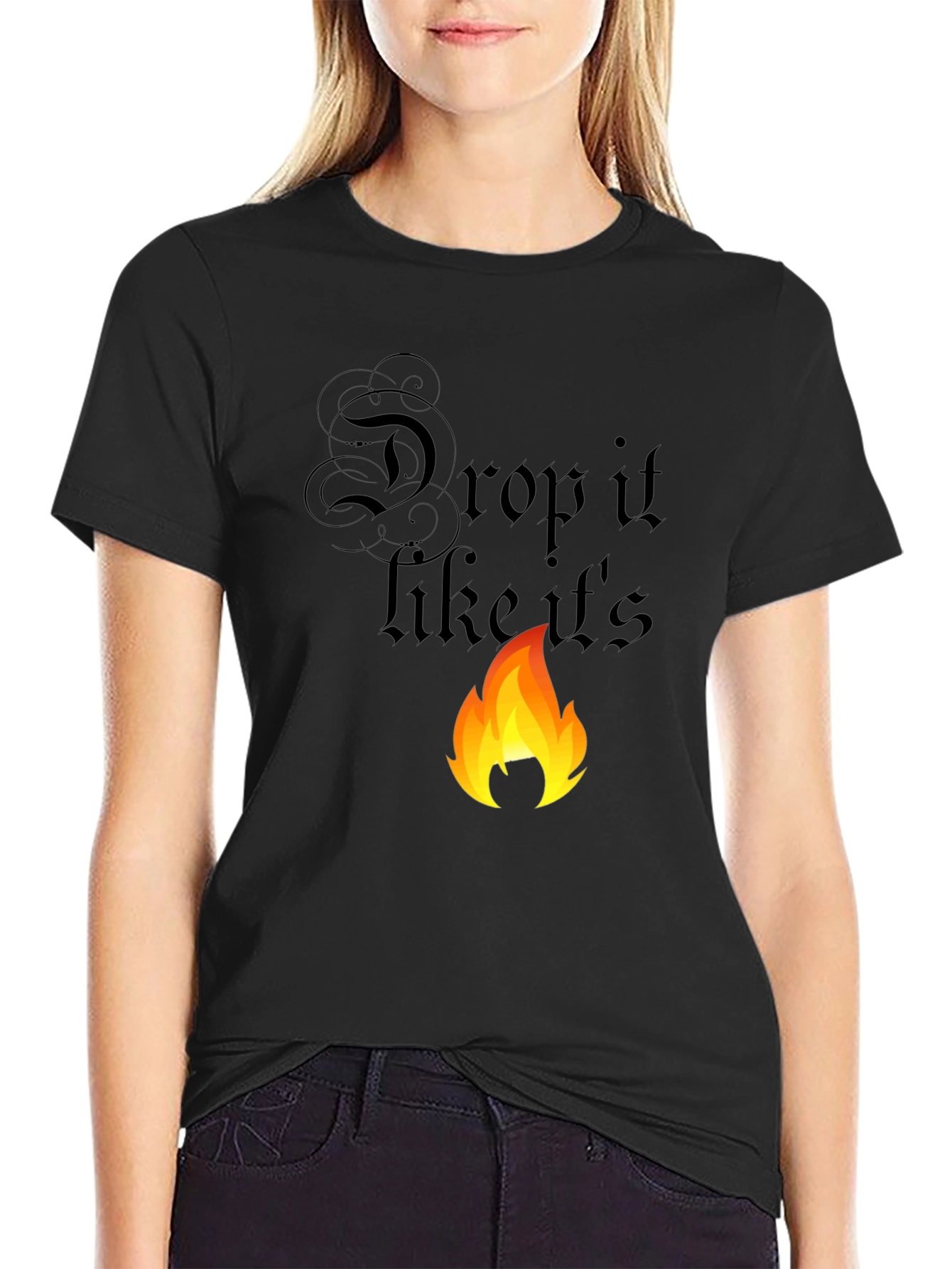 Drop It Like Its Hot Graphic Tee