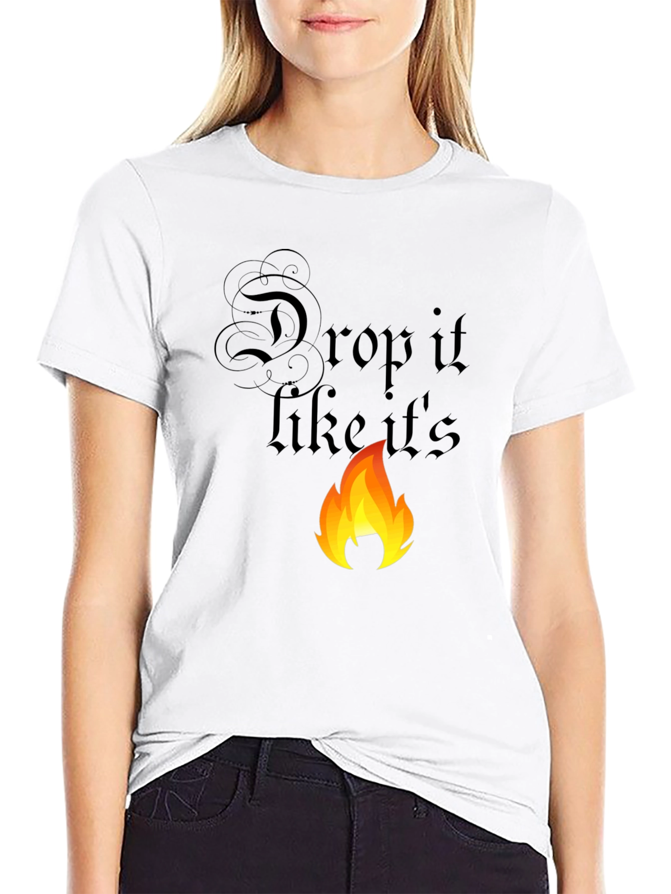 Drop It Like Its Hot Graphic Tee