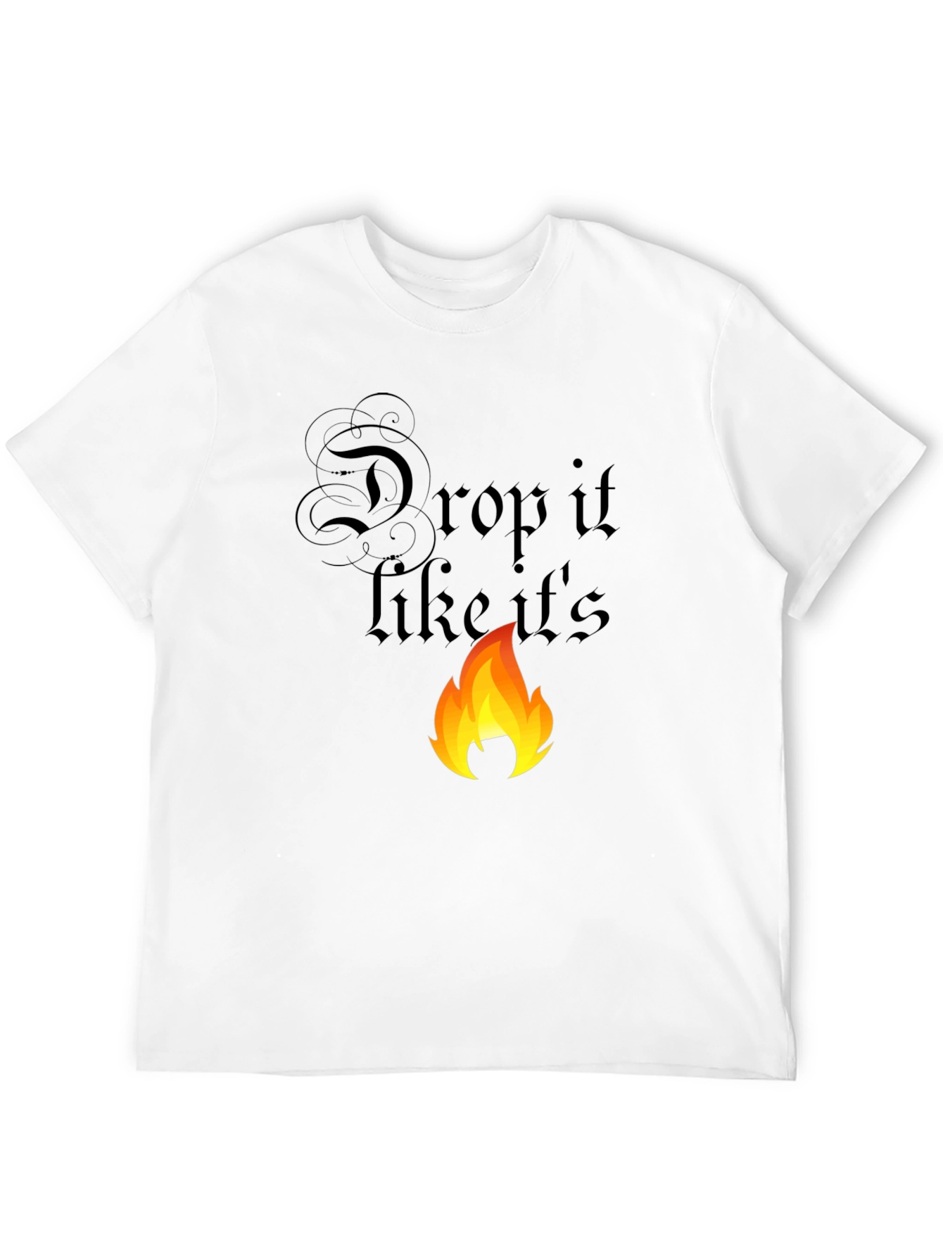 Drop It Like Its Hot Graphic Tee