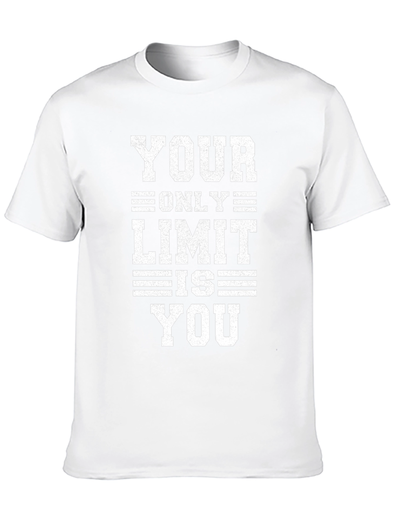 Inspirational Graphic Tee - Your Only Limit Is You