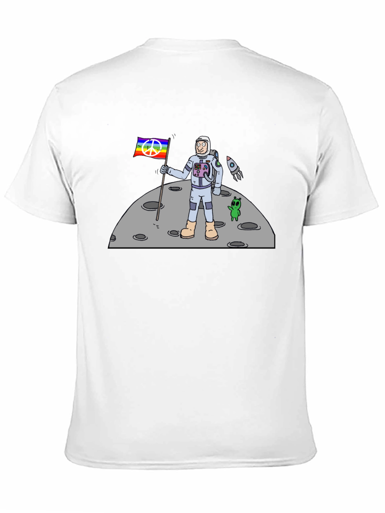 Peace on the Moon T-Shirt