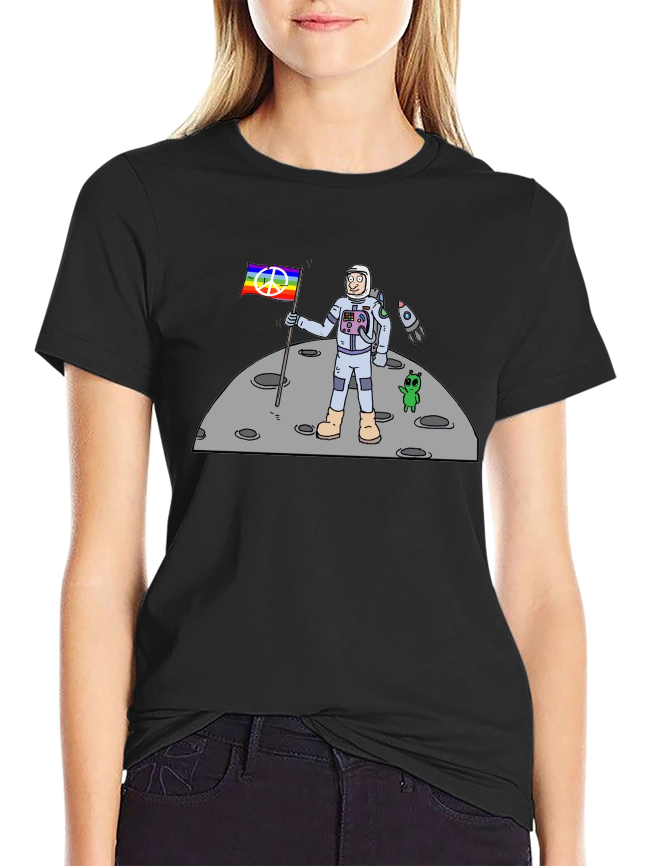 Peace on the Moon T-Shirt