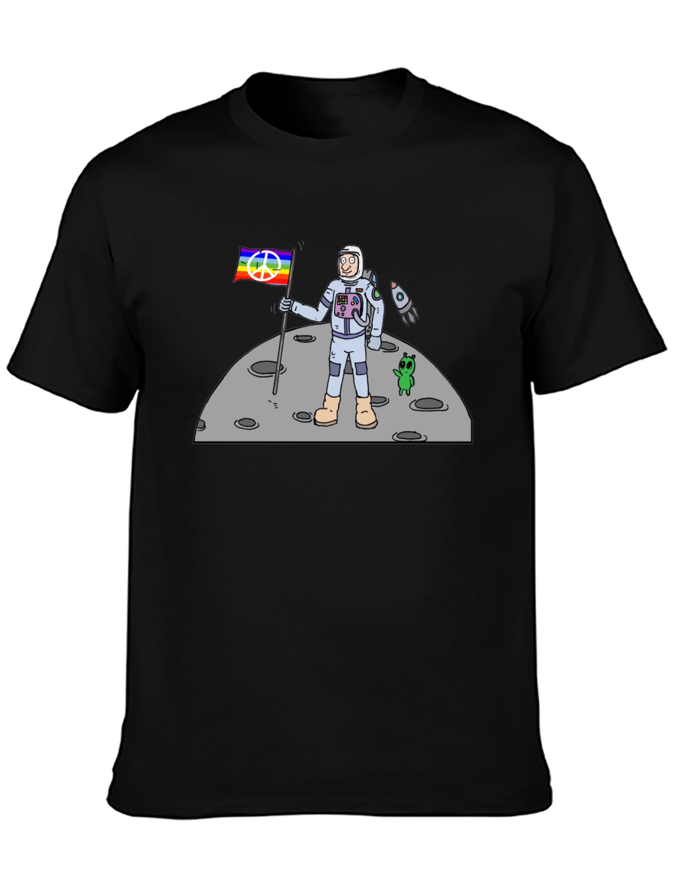 Peace on the Moon T-Shirt