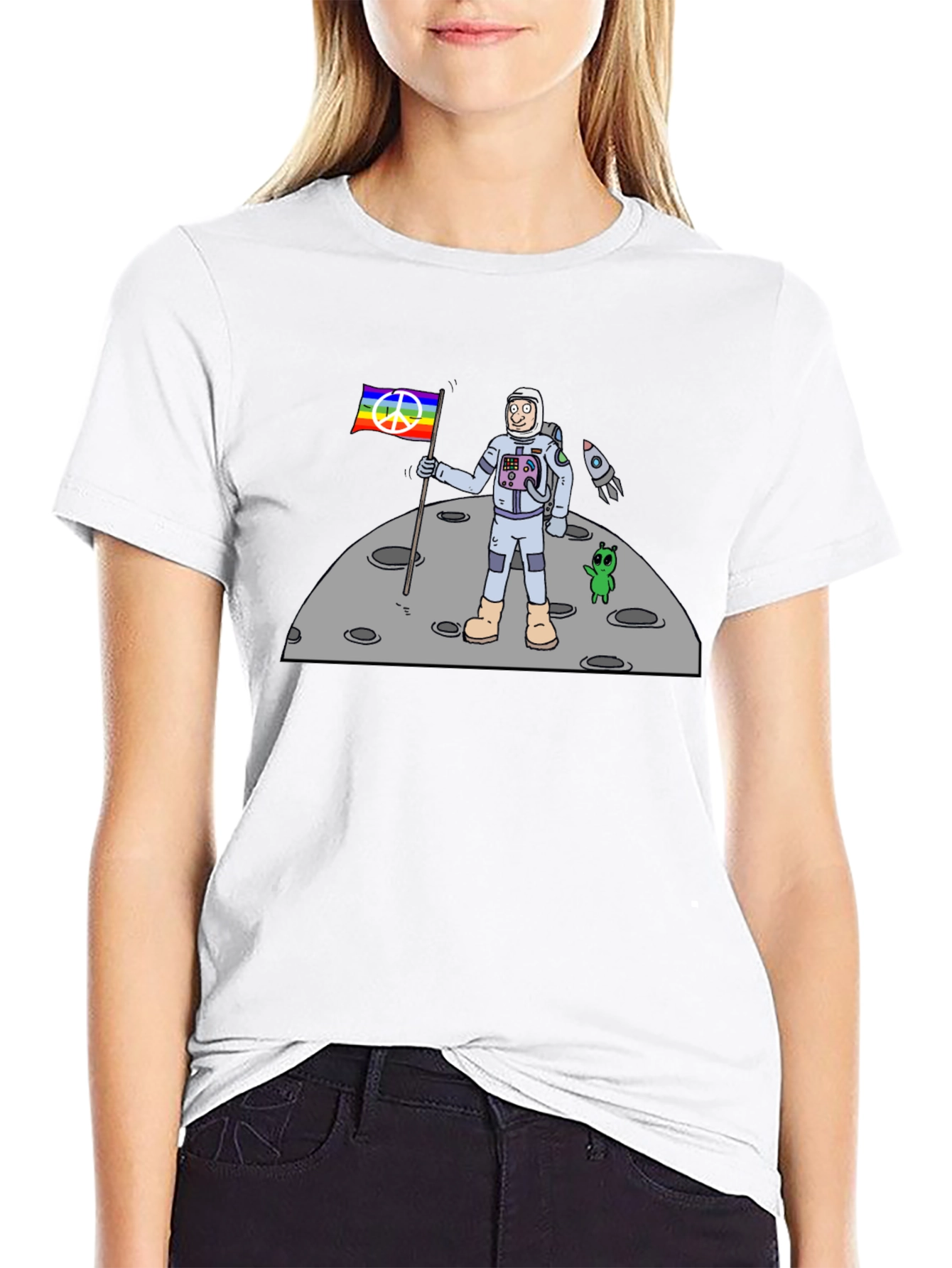 Peace on the Moon T-Shirt