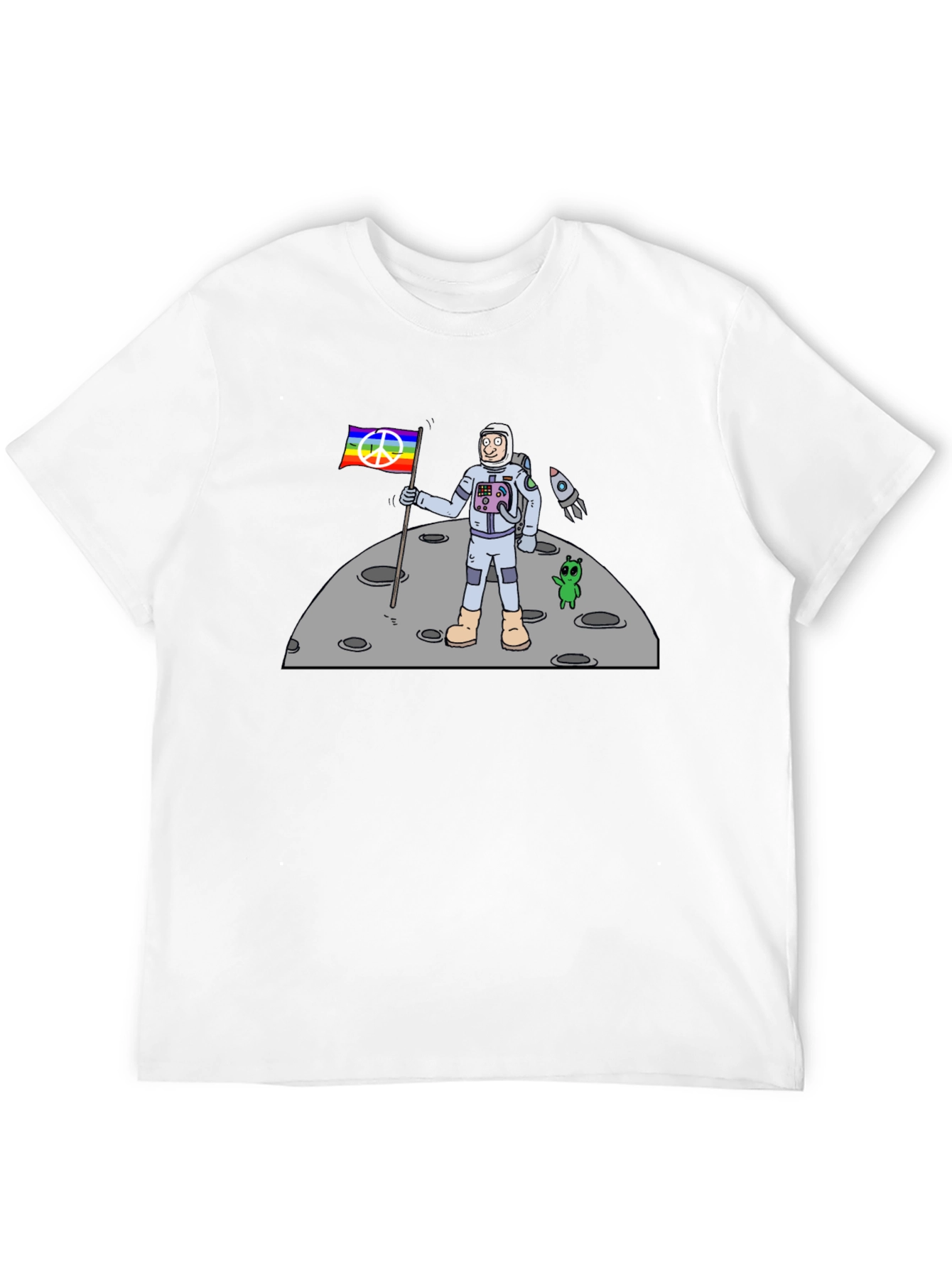 Peace on the Moon T-Shirt
