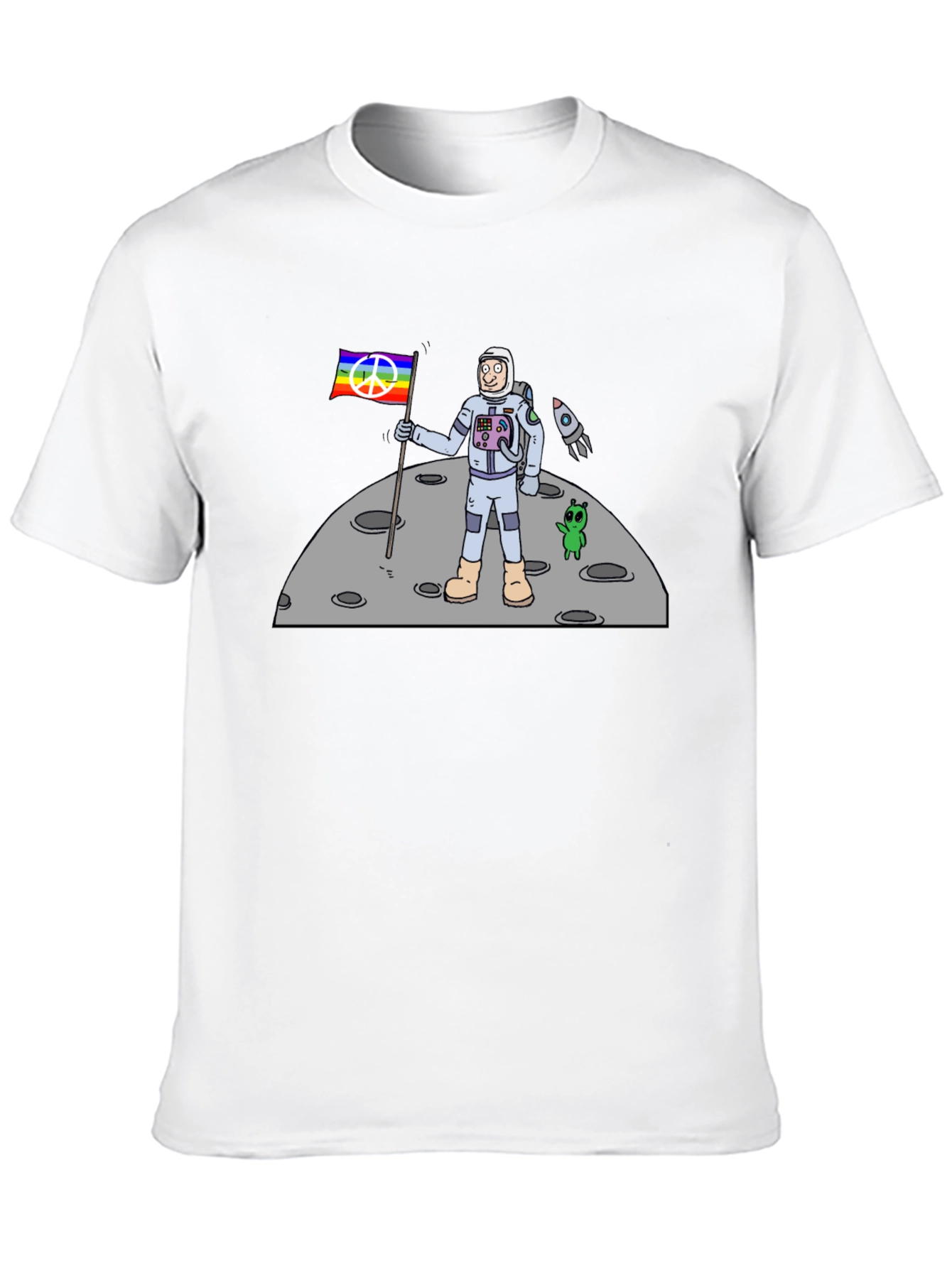 Peace on the Moon T-Shirt