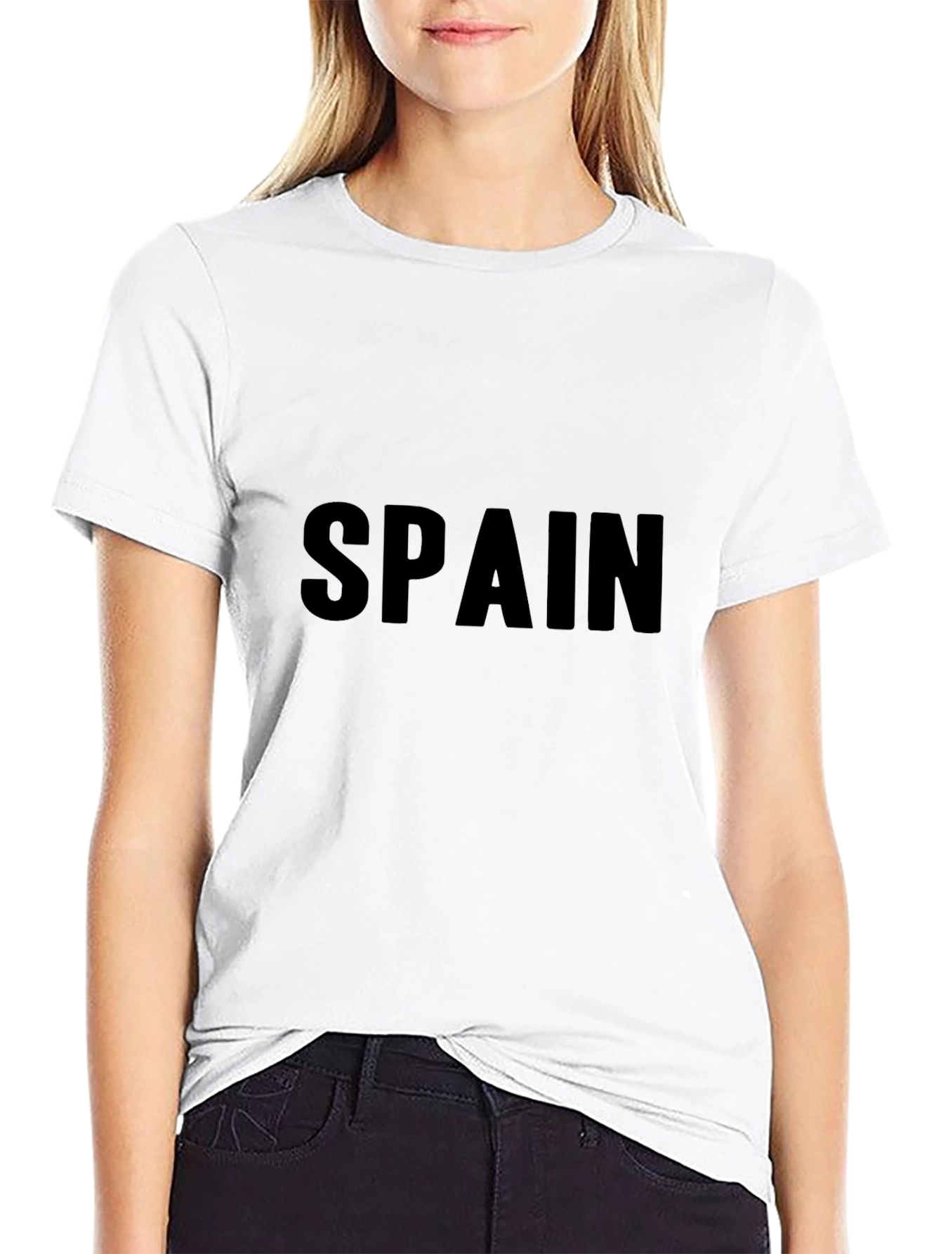 Spain T-Shirt - Classic Black Tee