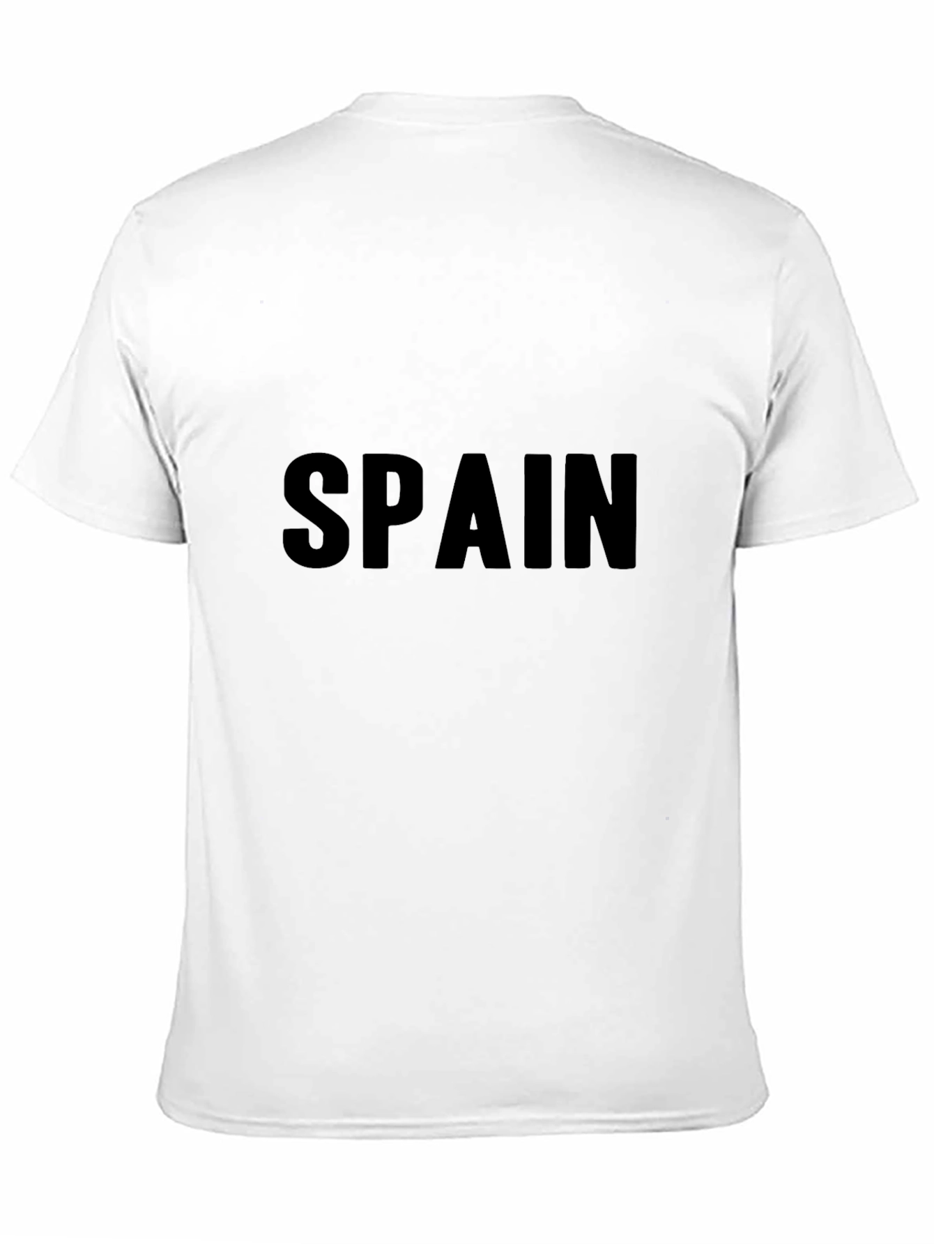 Spain T-Shirt - Classic Black Tee