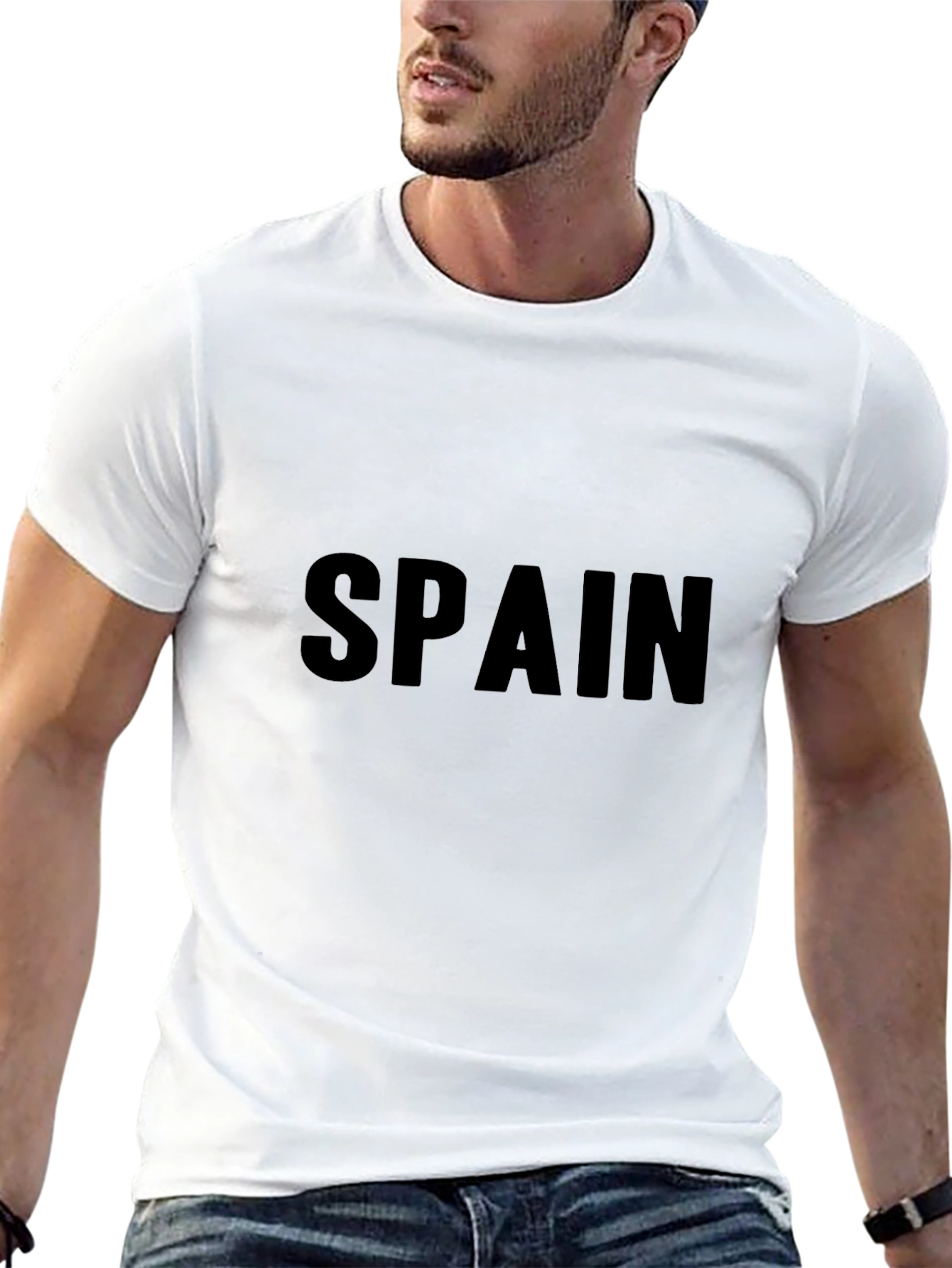 Spain T-Shirt - Classic Black Tee