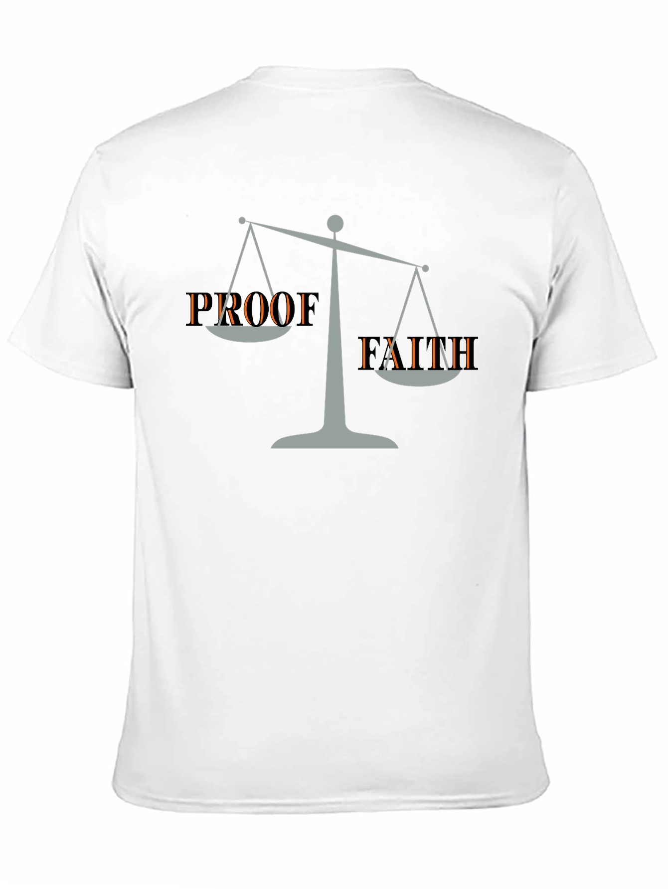 Proof Vs Faith Graphic T-Shirt