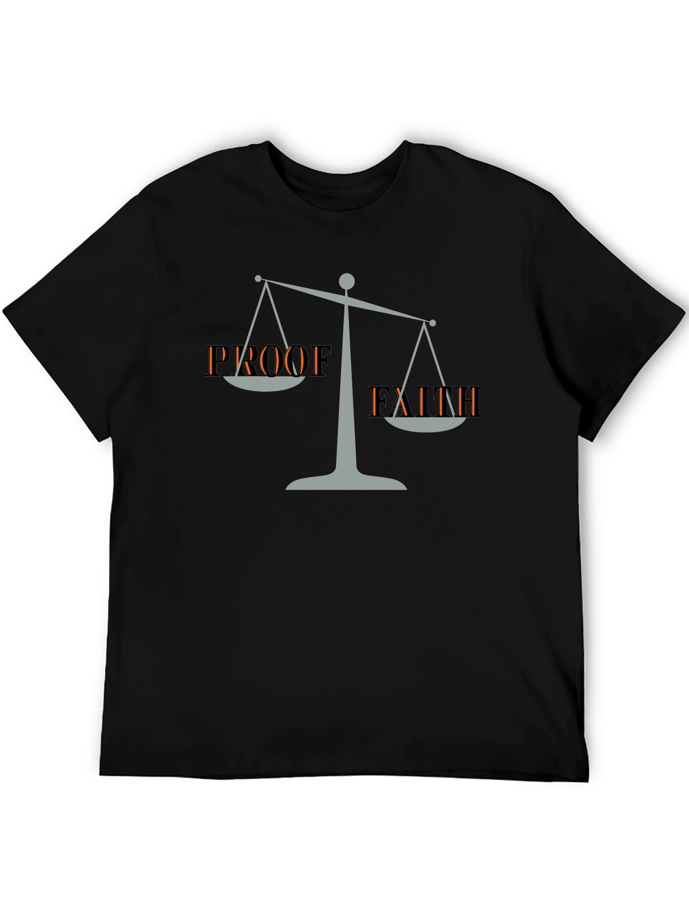 Proof Vs Faith Graphic T-Shirt