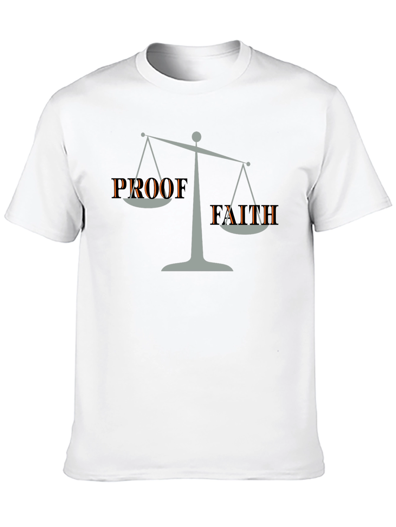 Proof Vs Faith Graphic T-Shirt