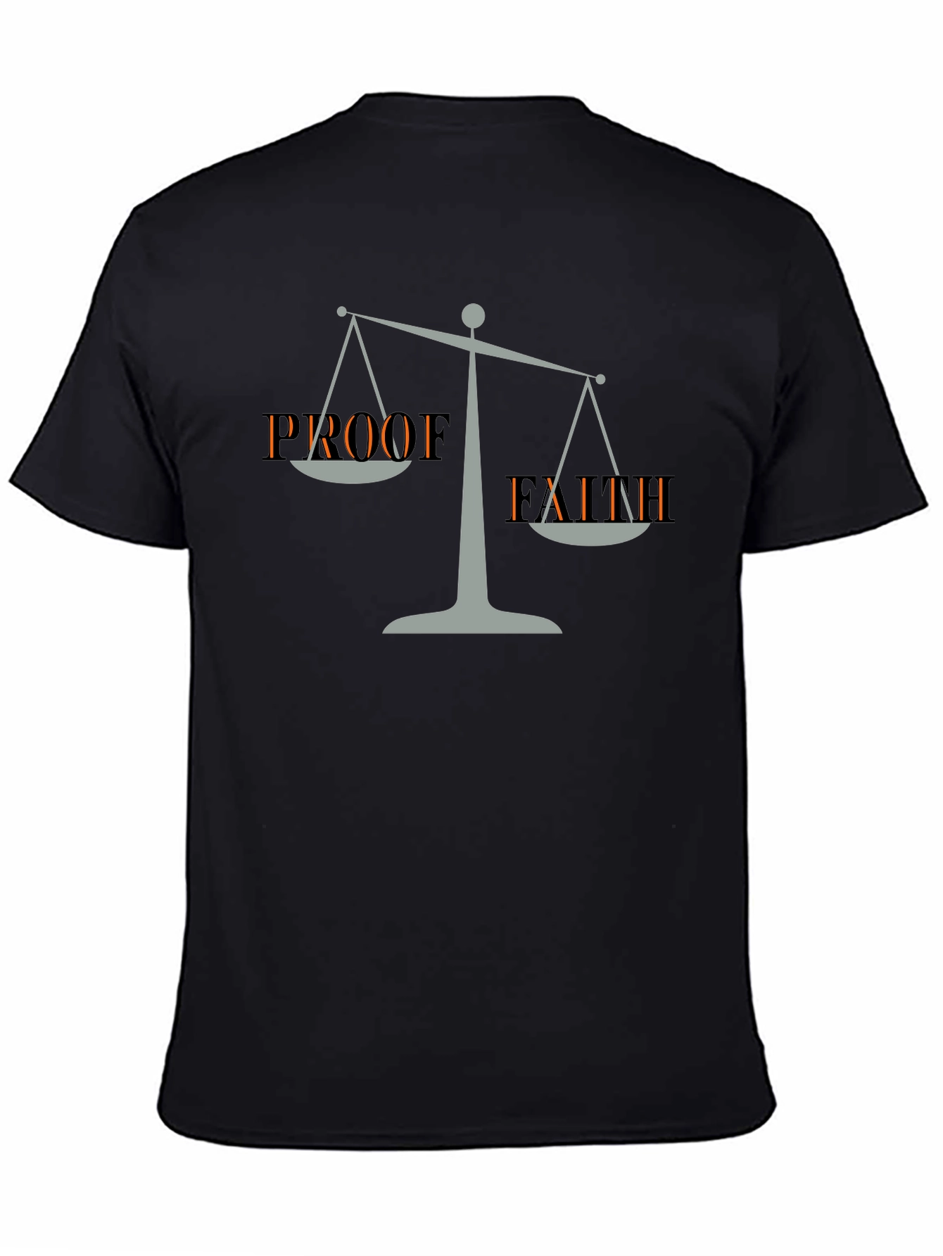Proof Vs Faith Graphic T-Shirt