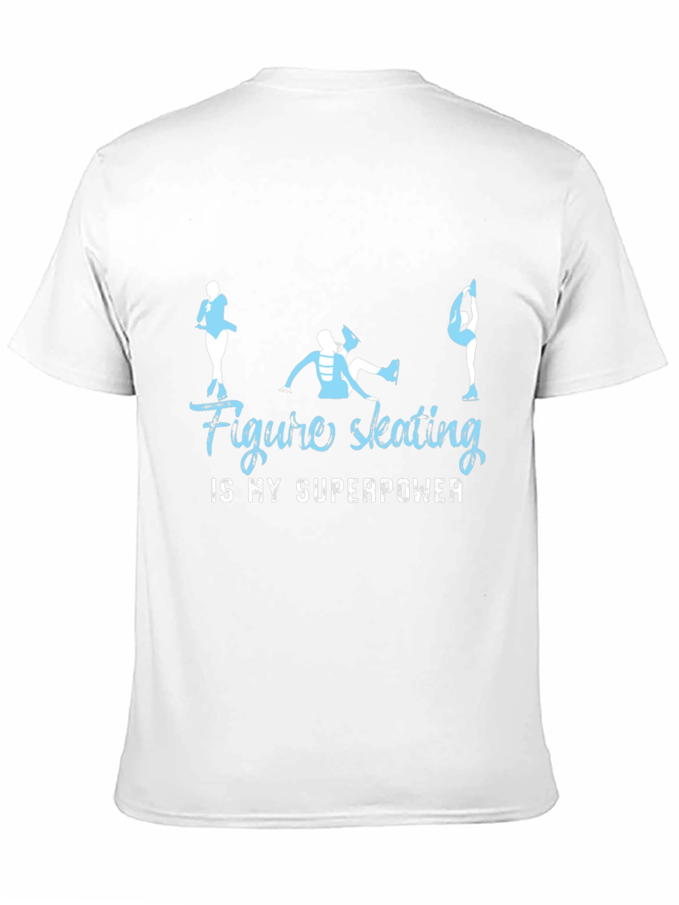 Figure Skating Superpower Graphic T-Shirt