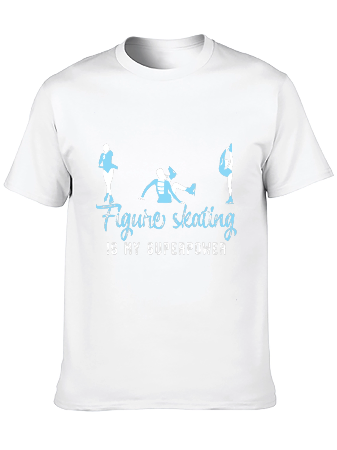 Figure Skating Superpower Graphic T-Shirt