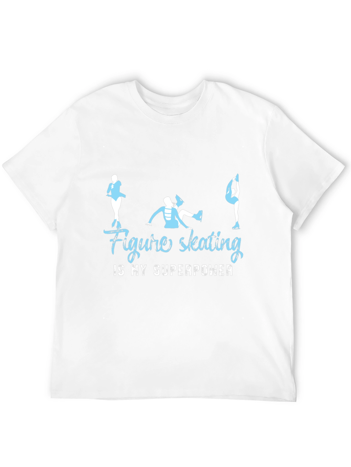 Figure Skating Superpower Graphic T-Shirt
