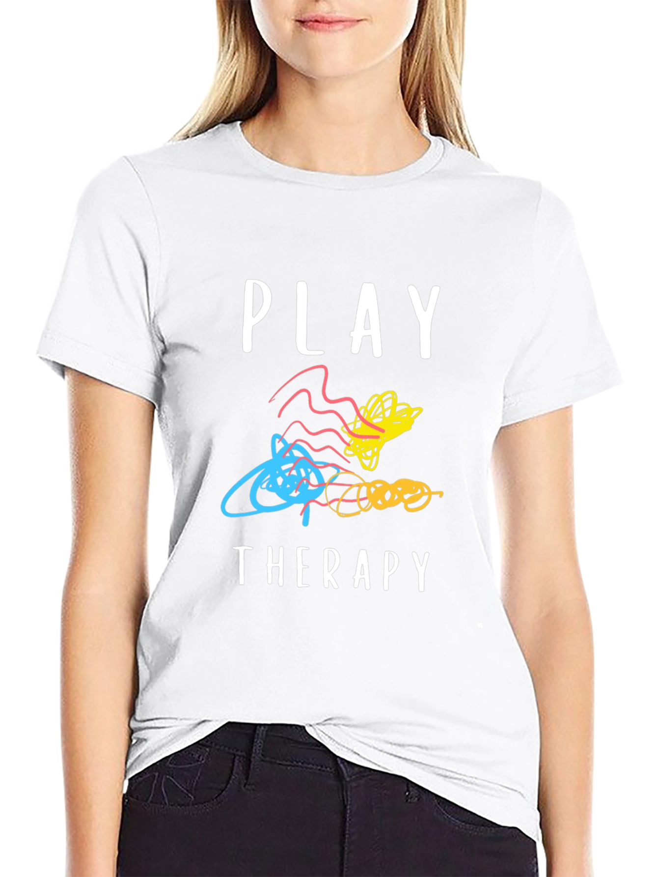 Play Therapy T-Shirt - Fun Comfortable Cotton Tee