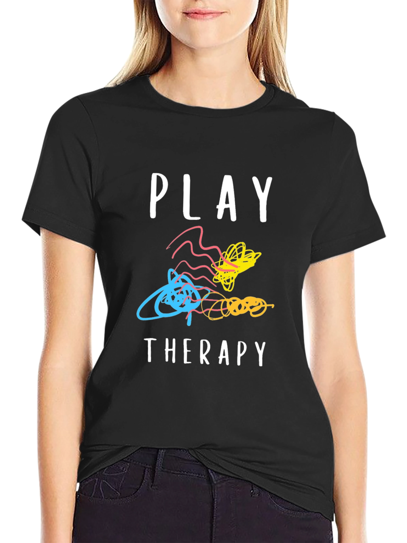 Play Therapy T-Shirt - Fun Comfortable Cotton Tee