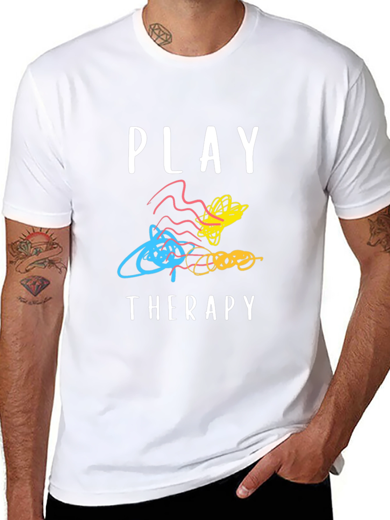 Play Therapy T-Shirt - Fun Comfortable Cotton Tee