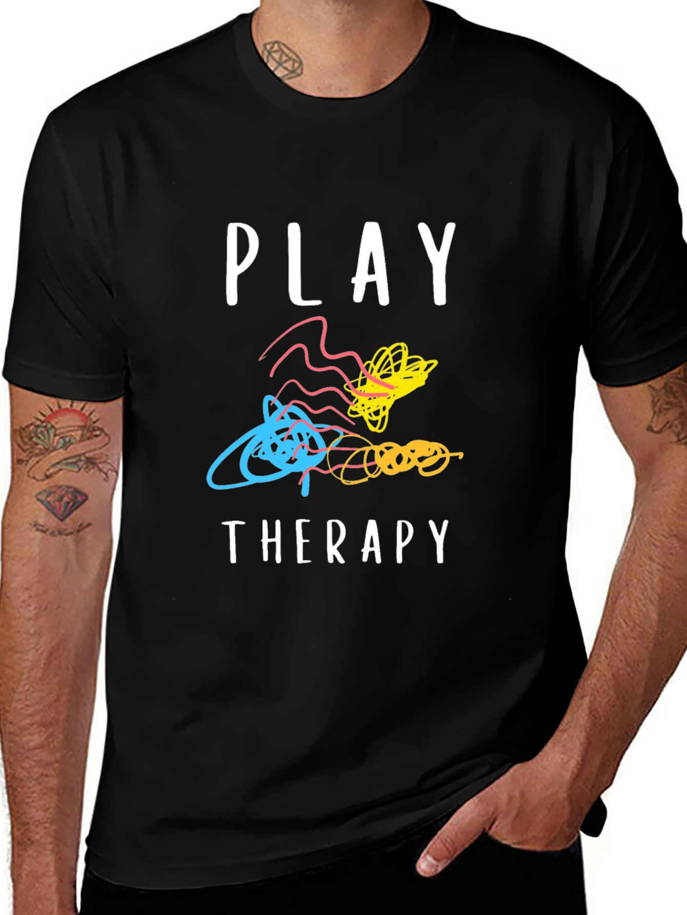 Play Therapy T-Shirt - Fun Comfortable Cotton Tee