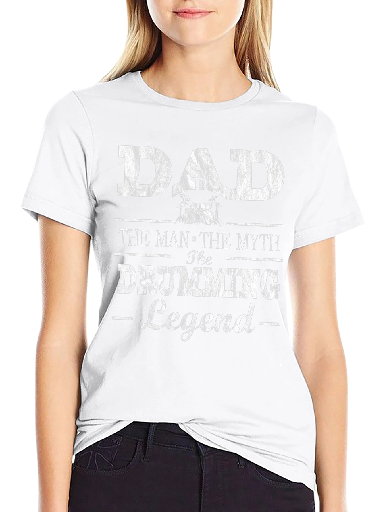 Dad Drumming Legend T-Shirt